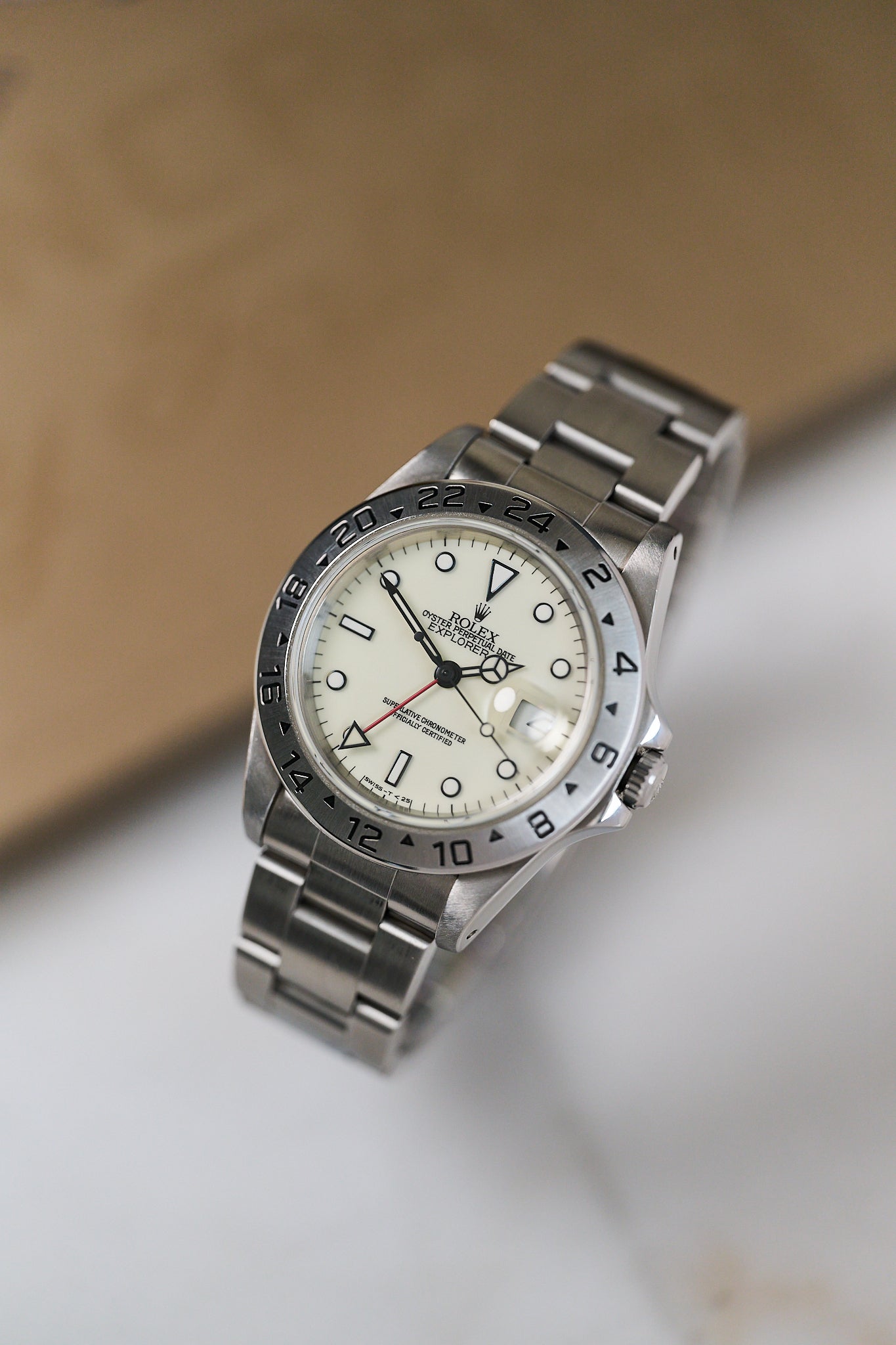 ROLEX EXPLORER II 16570 'PANNA' FULL SET