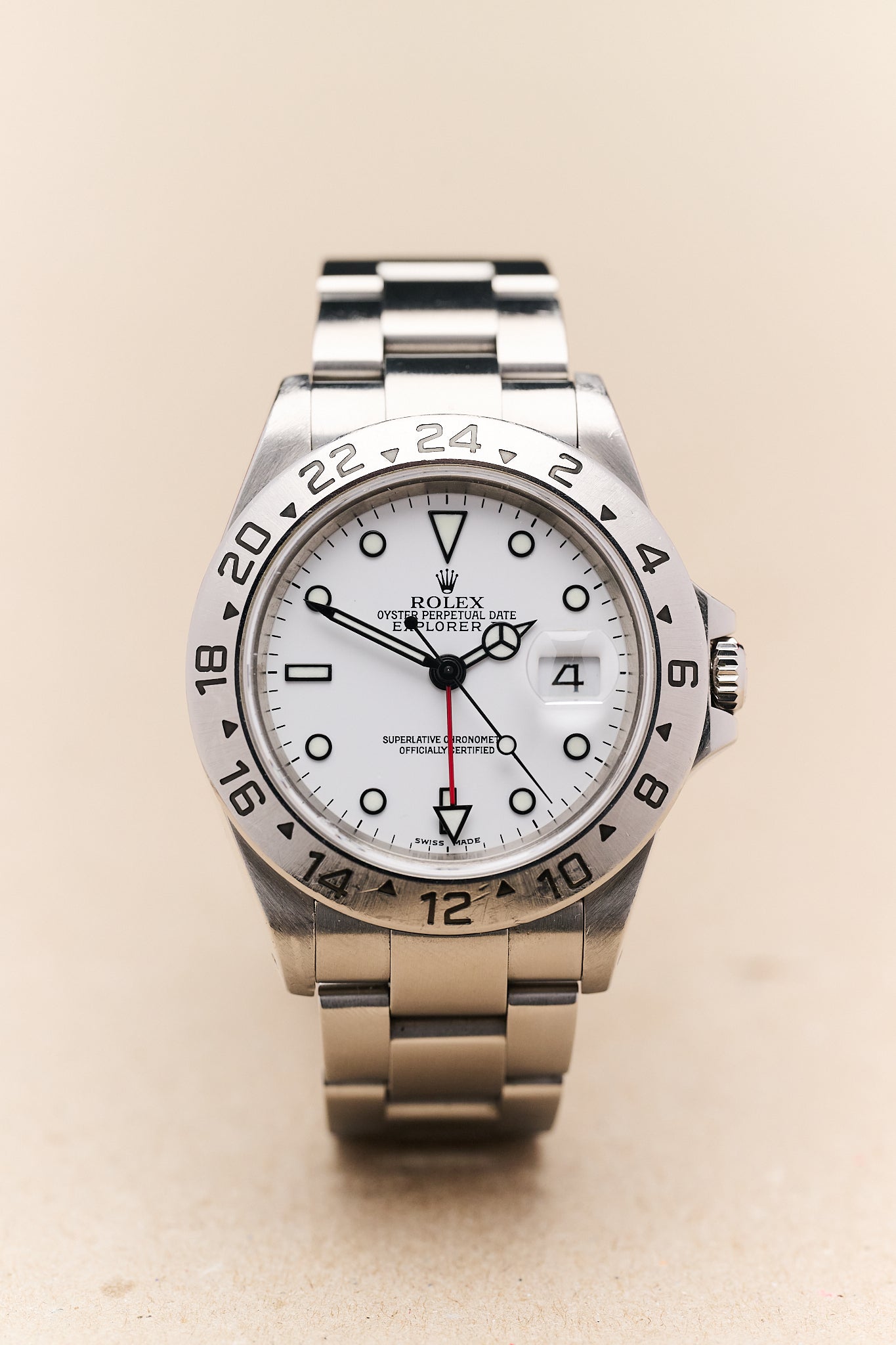 ROLEX EXPLORER II 16570 'POLAR' FULL SET