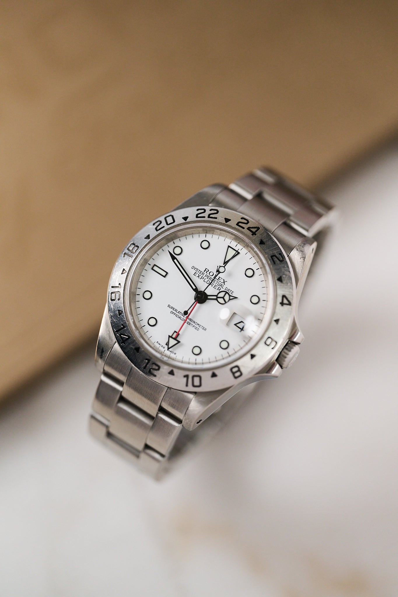 ROLEX EXPLORER II 16570 'POLAR' FULL SET