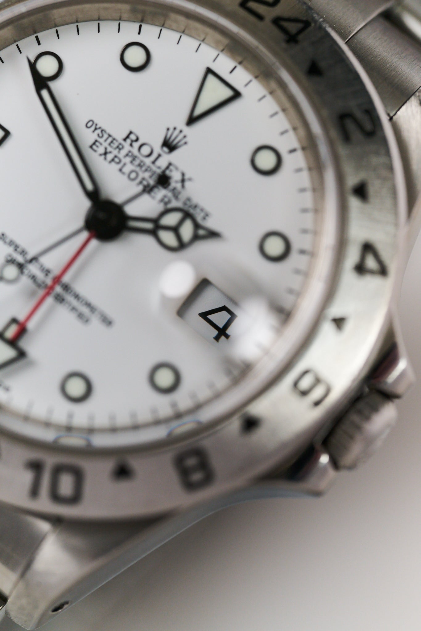 ROLEX EXPLORER II 16570 'POLAR' FULL SET