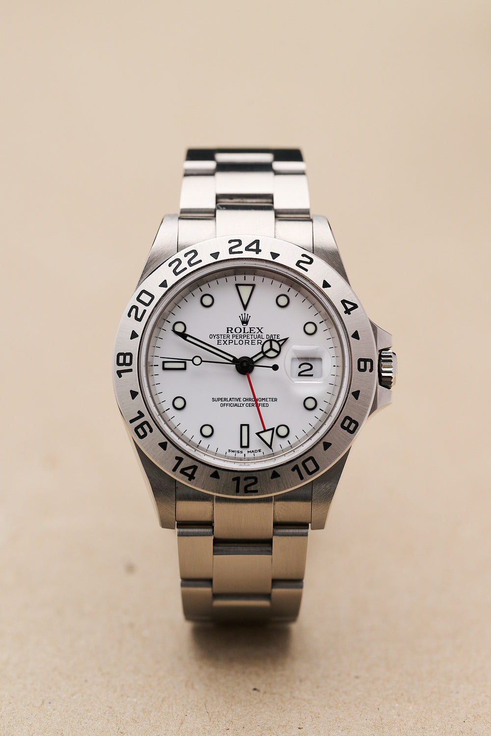 ROLEX EXPLORER II 16570 POLAR 'UNPOLISHED'