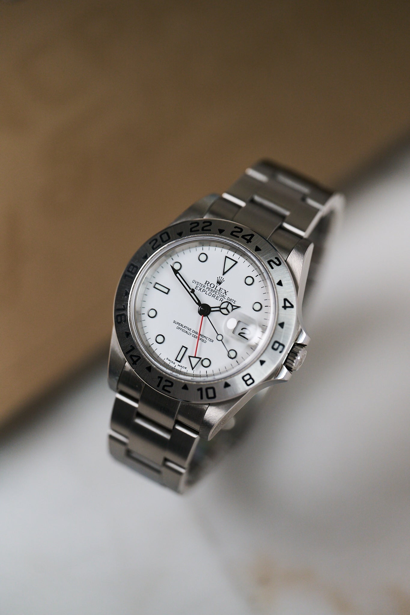 ROLEX EXPLORER II 16570 POLAR 'UNPOLISHED'