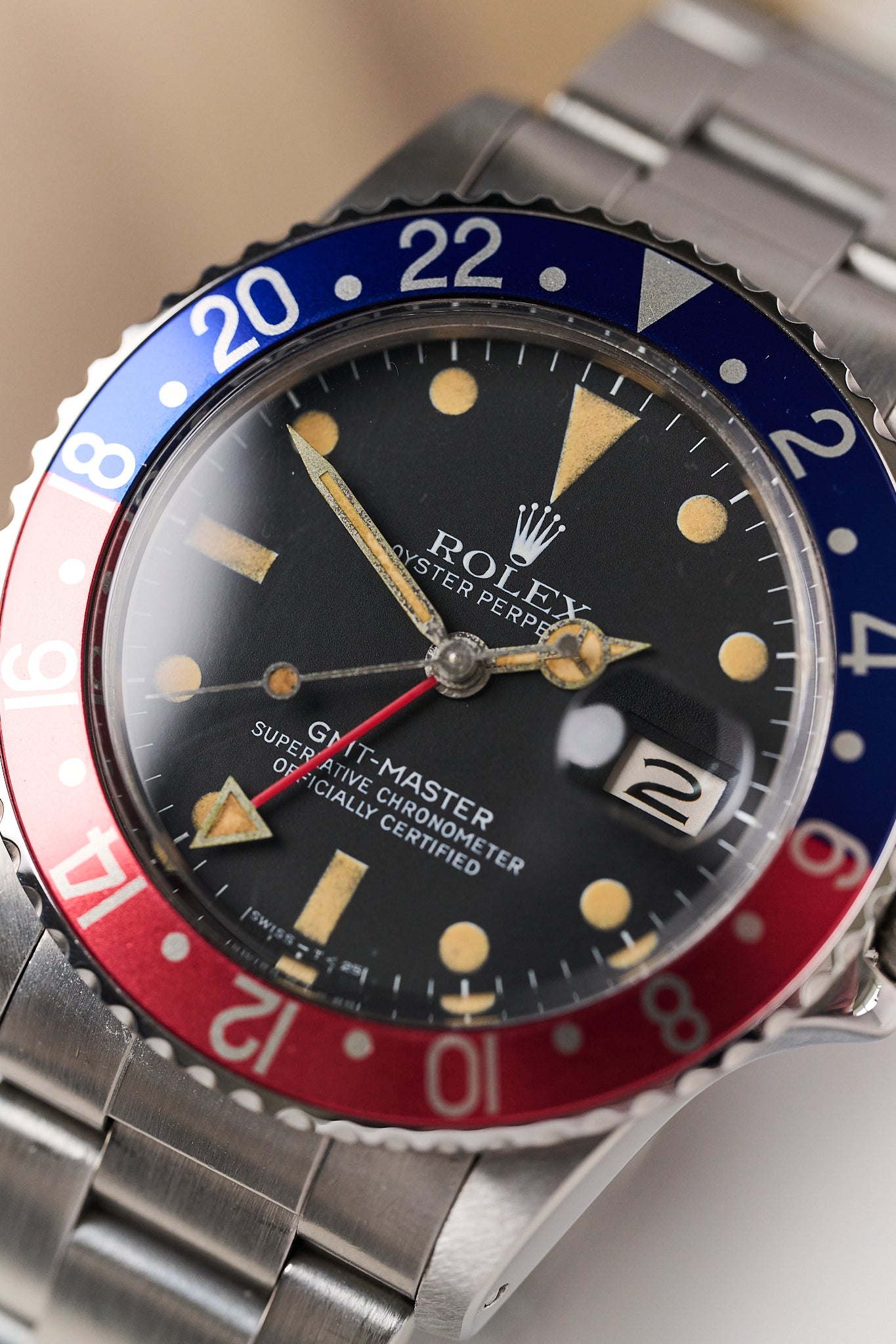 ROLEX GMT-MASTER 16750 'MATTE DIAL’