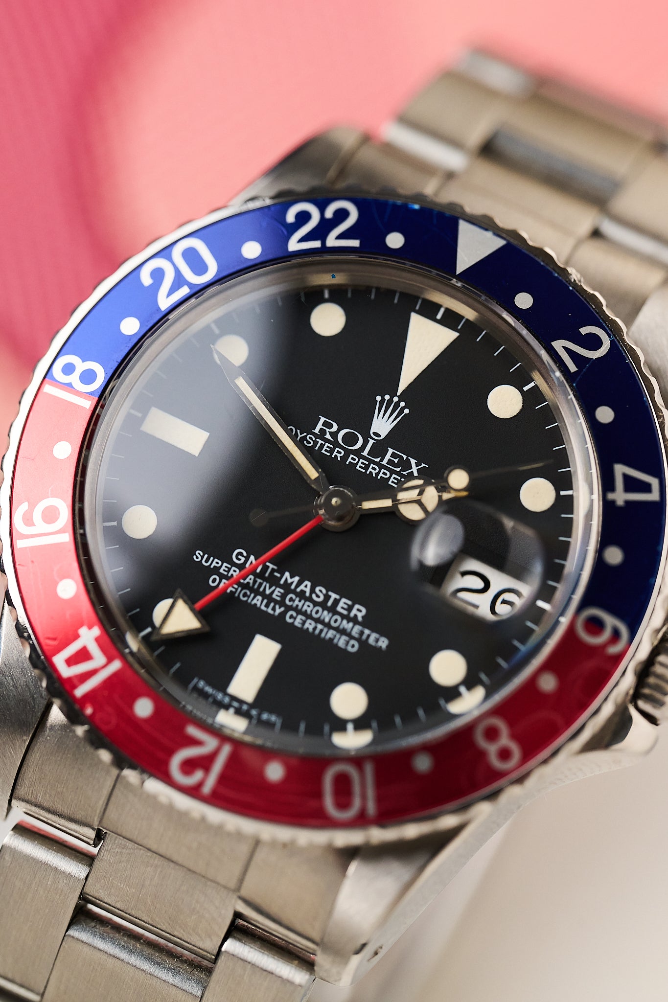 ROLEX GMT-MASTER 16750 'MATTE DIAL’ FULL SET