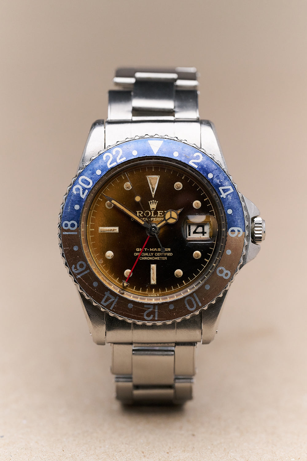 ROLEX GMT MASTER 1675 MK0 'OCC TROPICAL DIAL'