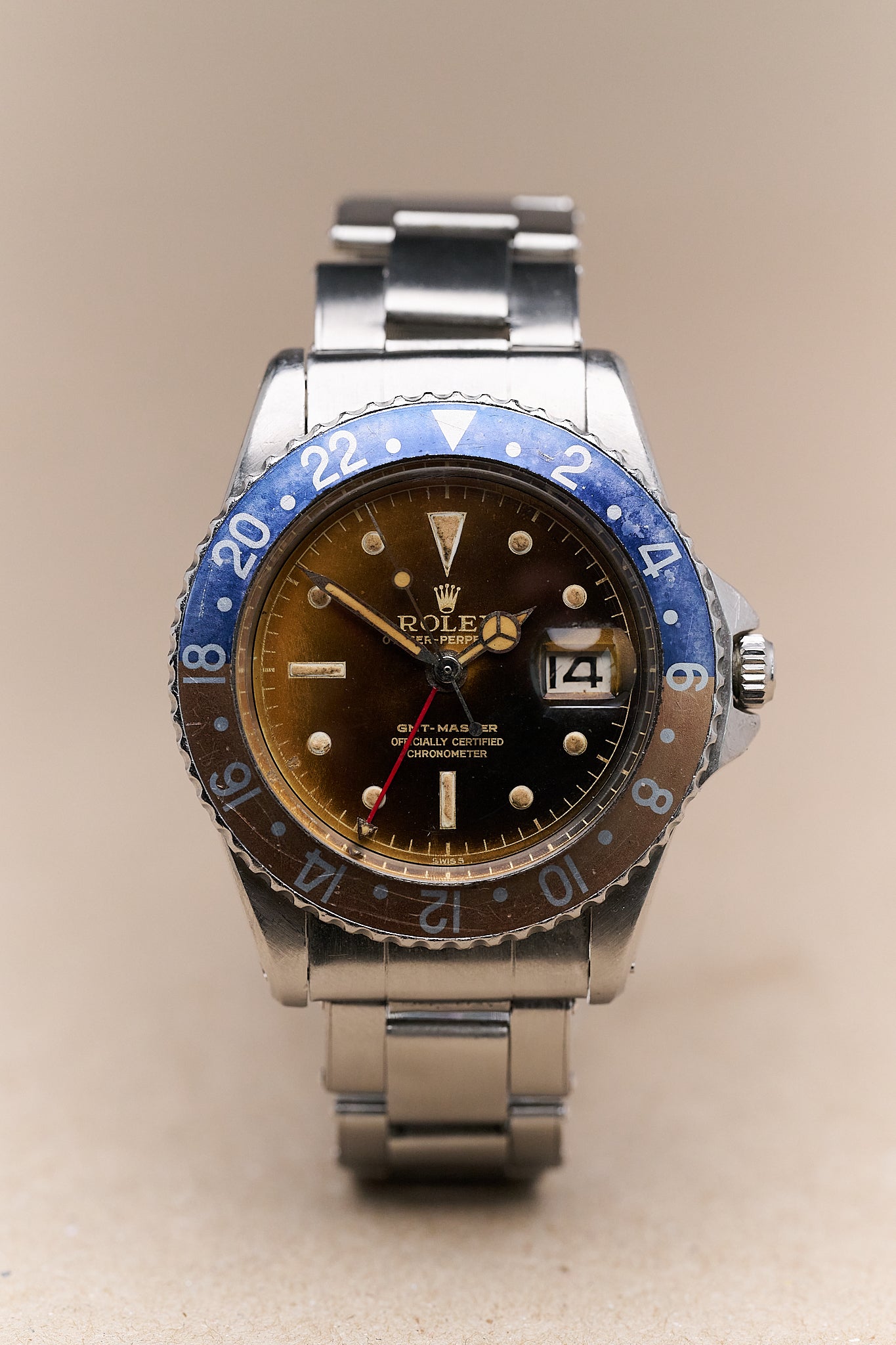 ROLEX GMT MASTER 1675 MK0 'OCC TROPICAL DIAL'