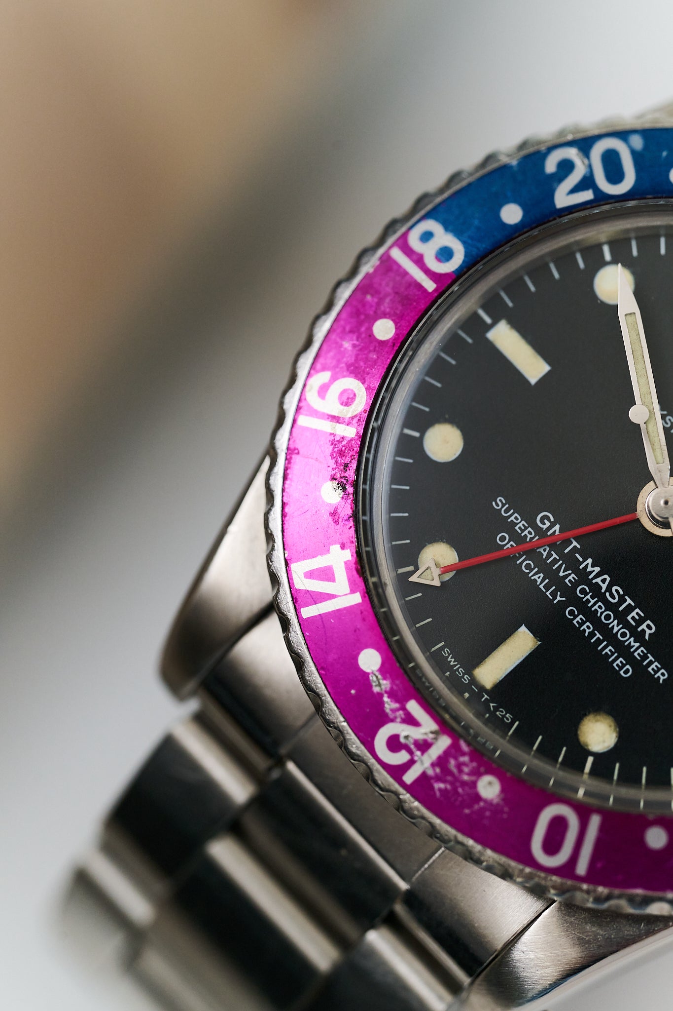 ROLEX GMT-MASTER 1675 MK0.5 FUCHSIA