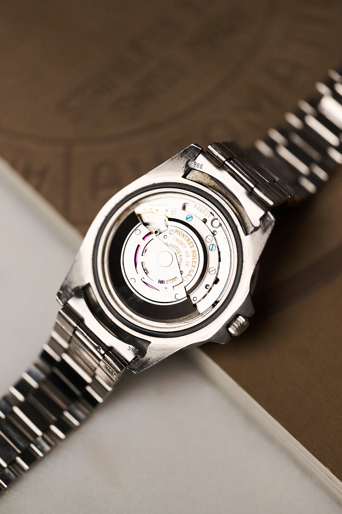 ROLEX GMT MASTER 1675 'LONG E' MK1 UNPOLISHED