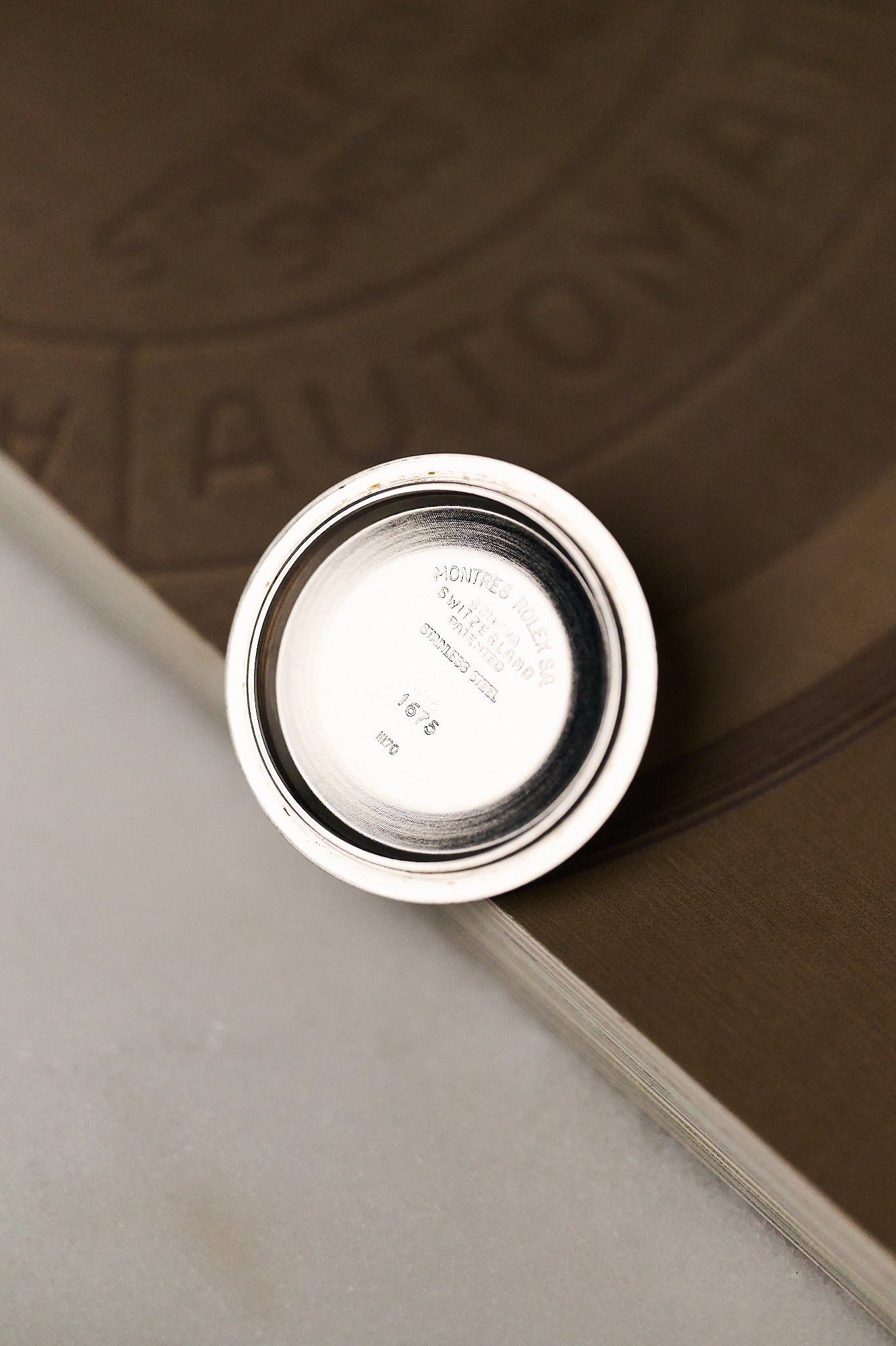 ROLEX GMT MASTER 1675 'LONG E' MK1 UNPOLISHED