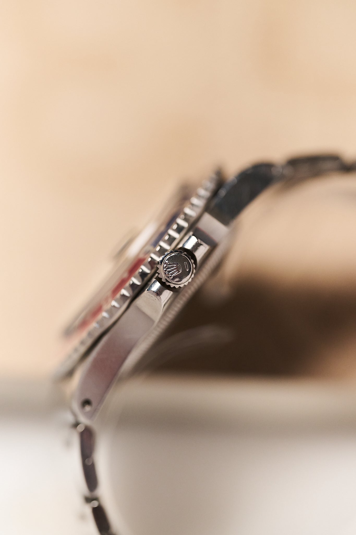 ROLEX GMT MASTER 1675 'LONG E' MK1 UNPOLISHED