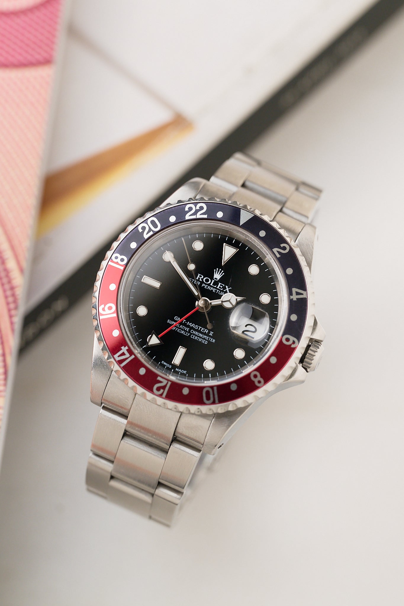 ROLEX GMT MASTER II 16710 'COKE'