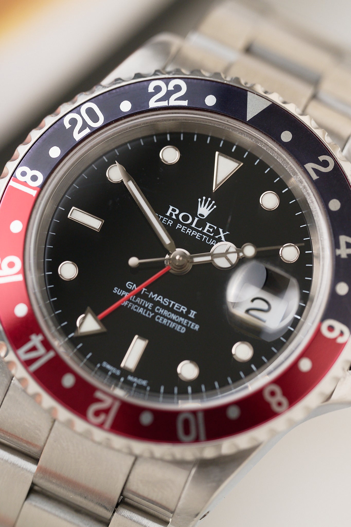 ROLEX GMT MASTER II 16710 'COKE'