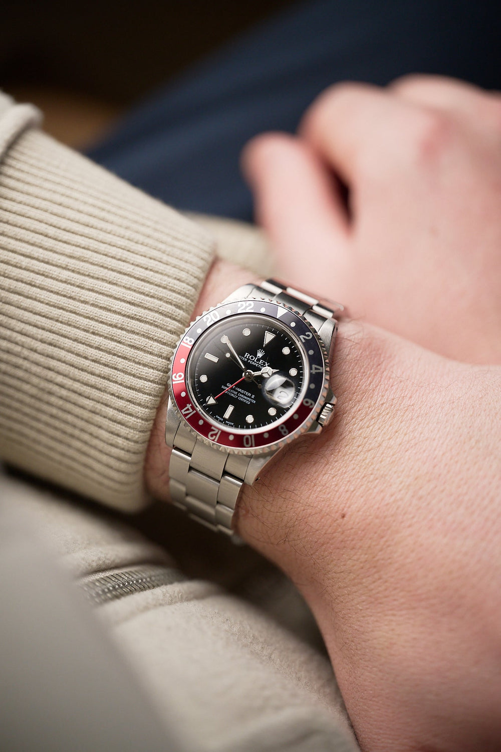 ROLEX GMT MASTER II 16710 'COKE'