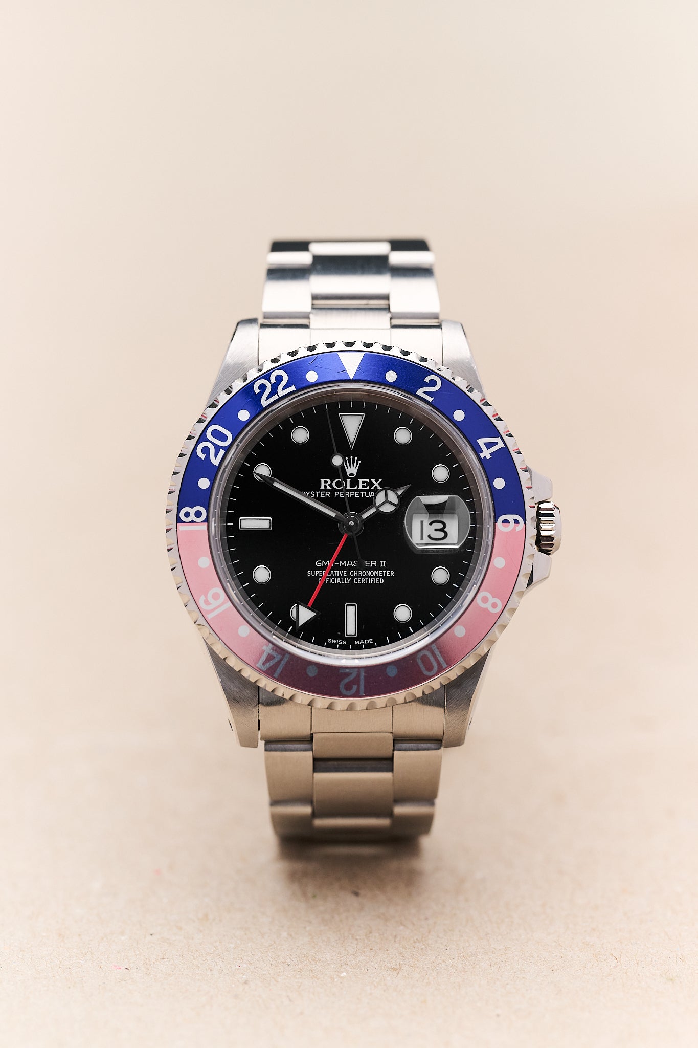 ROLEX GMT MASTER II 16710 PEPSI 'FULL SET'