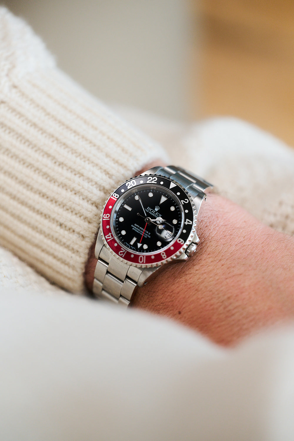 ROLEX GMT MASTER II 16710 'COKE'