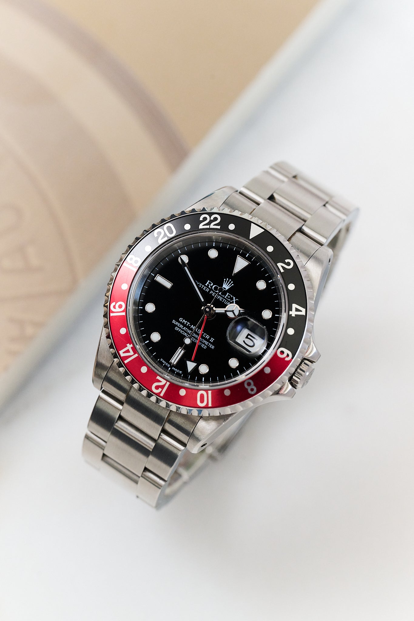 ROLEX GMT MASTER II 16710 'COKE'