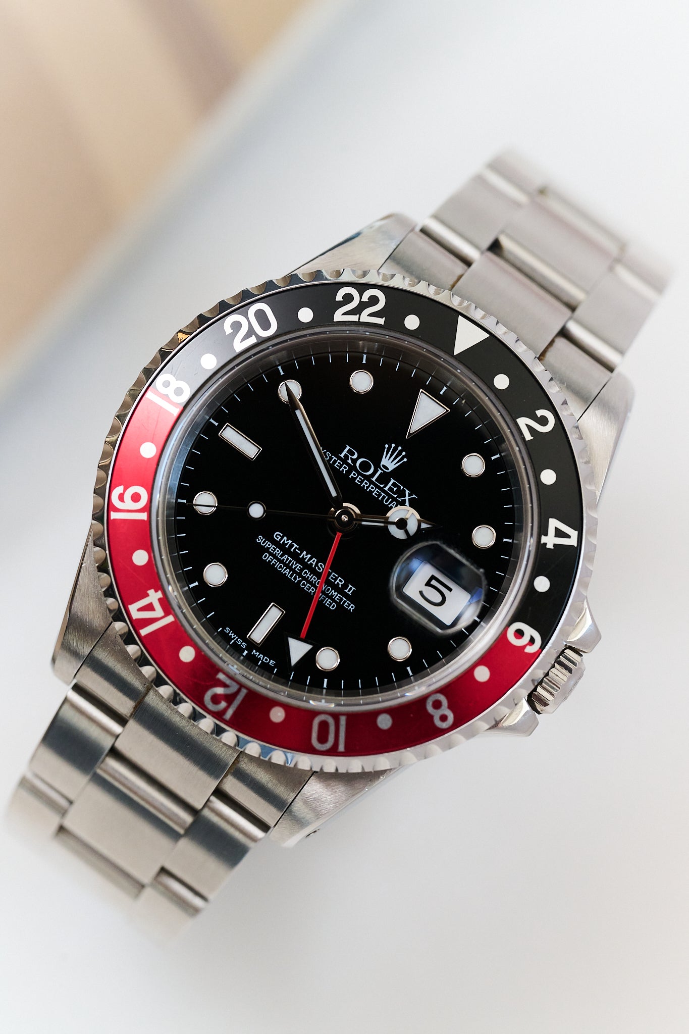 ROLEX GMT MASTER II 16710 'COKE'