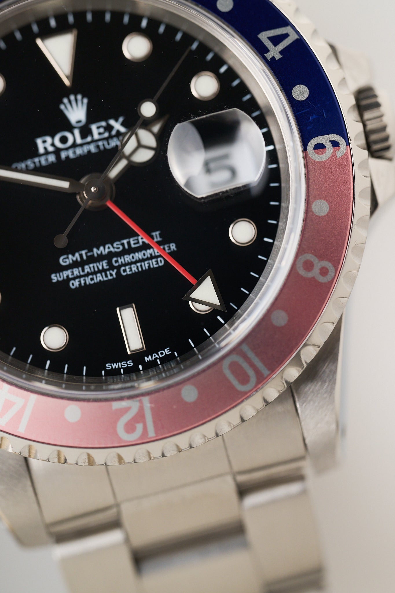 ROLEX GMT MASTER II 16710 PEPSI 'FULL SET'
