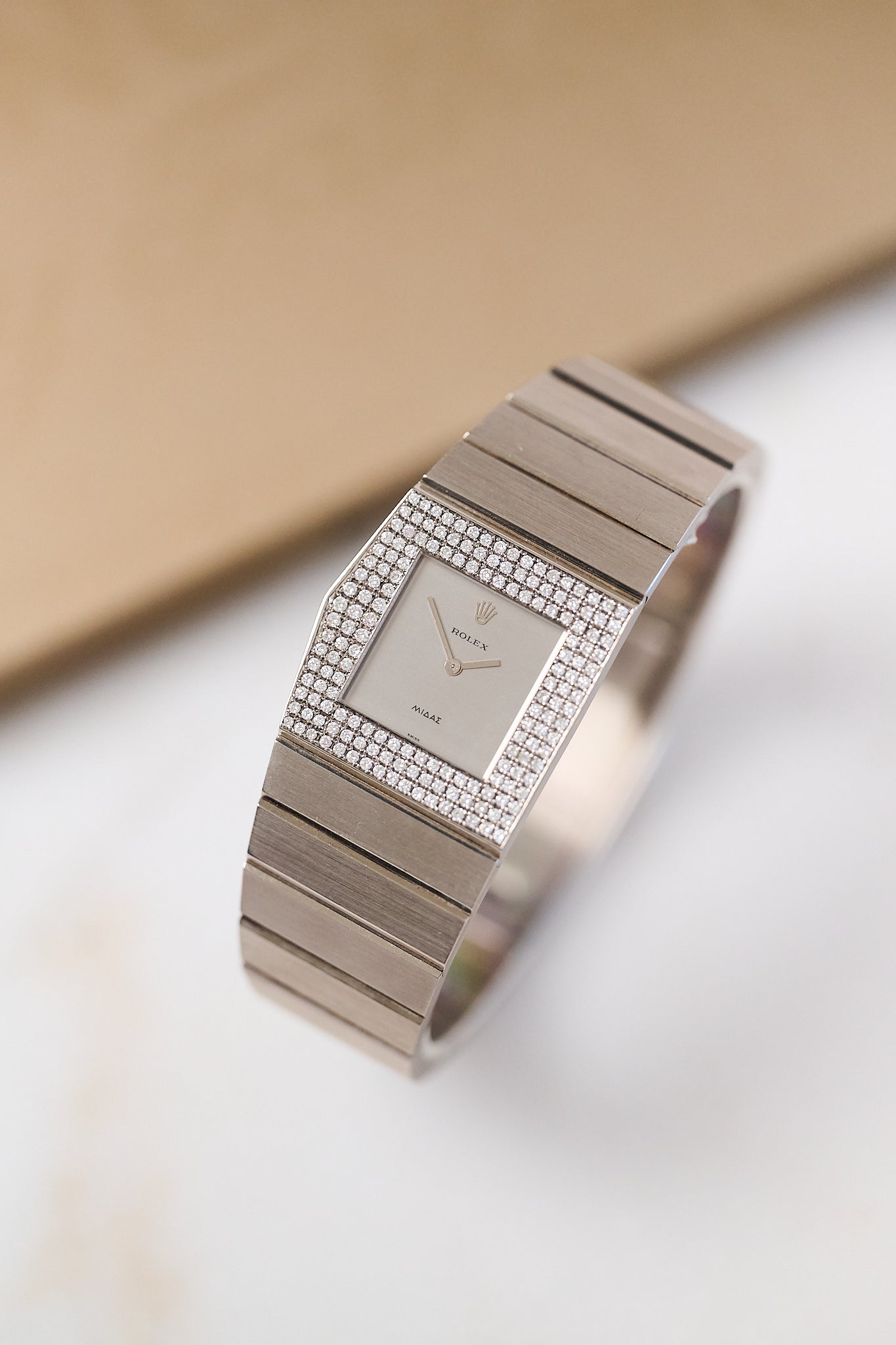 ROLEX KING MIDAS 4315 '18K WHITE GOLD'