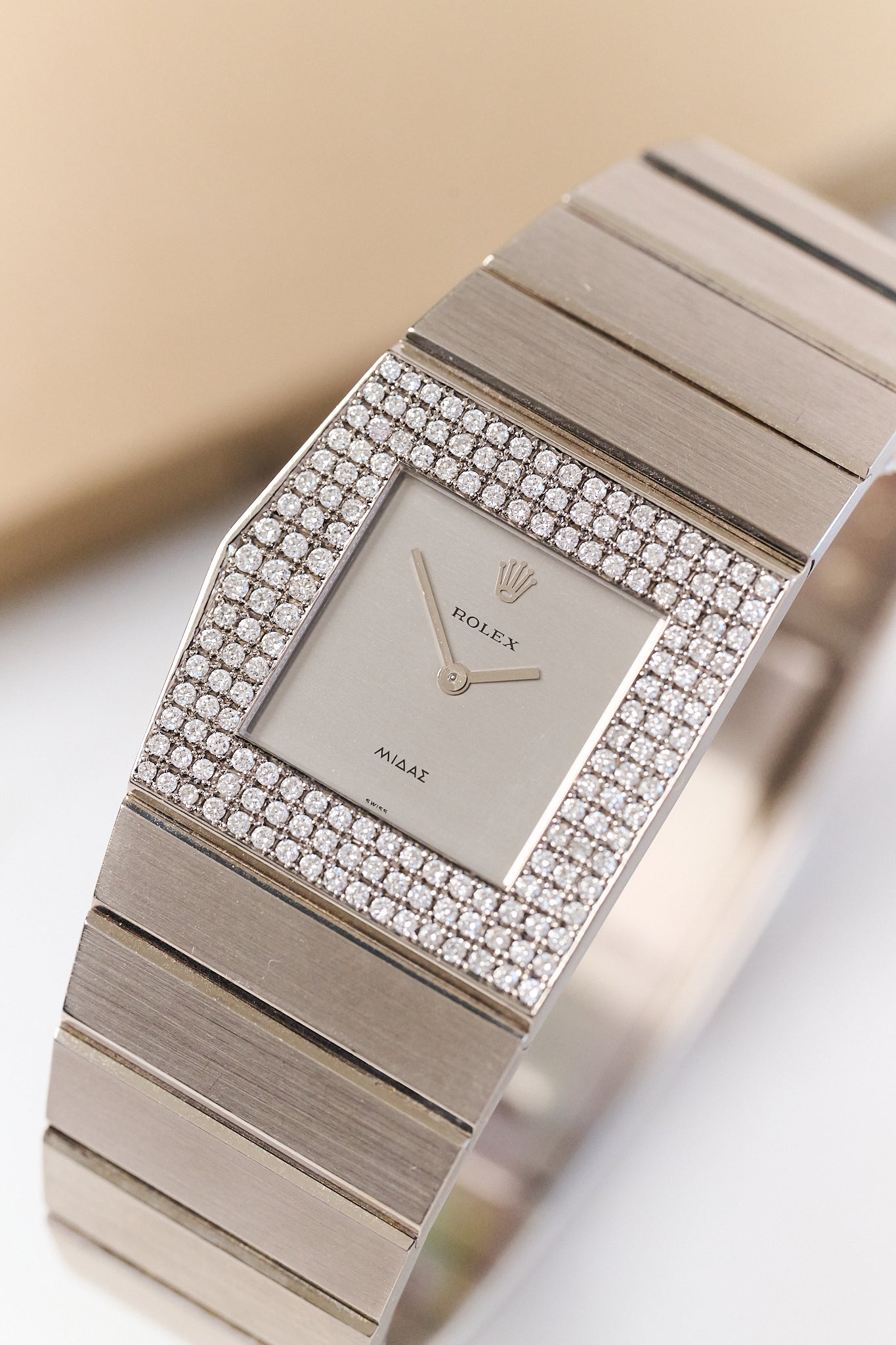 ROLEX KING MIDAS 4315 '18K WHITE GOLD'
