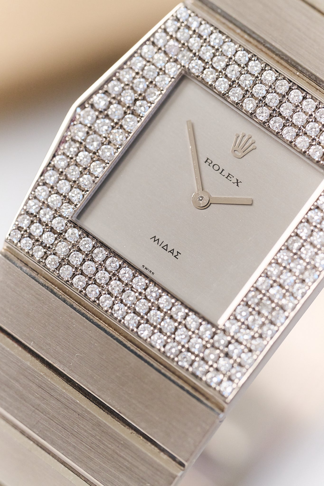 ROLEX KING MIDAS 4315 '18K WHITE GOLD'