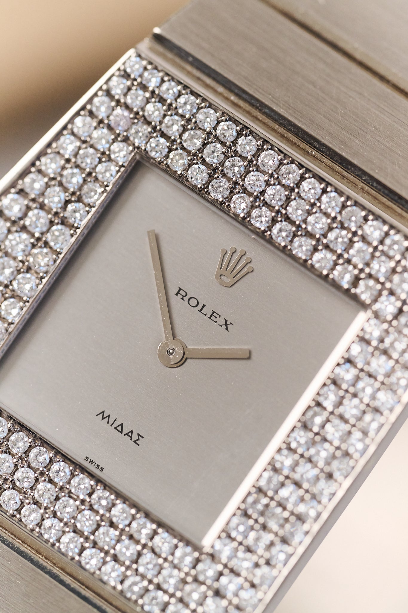 ROLEX KING MIDAS 4315 '18K WHITE GOLD'