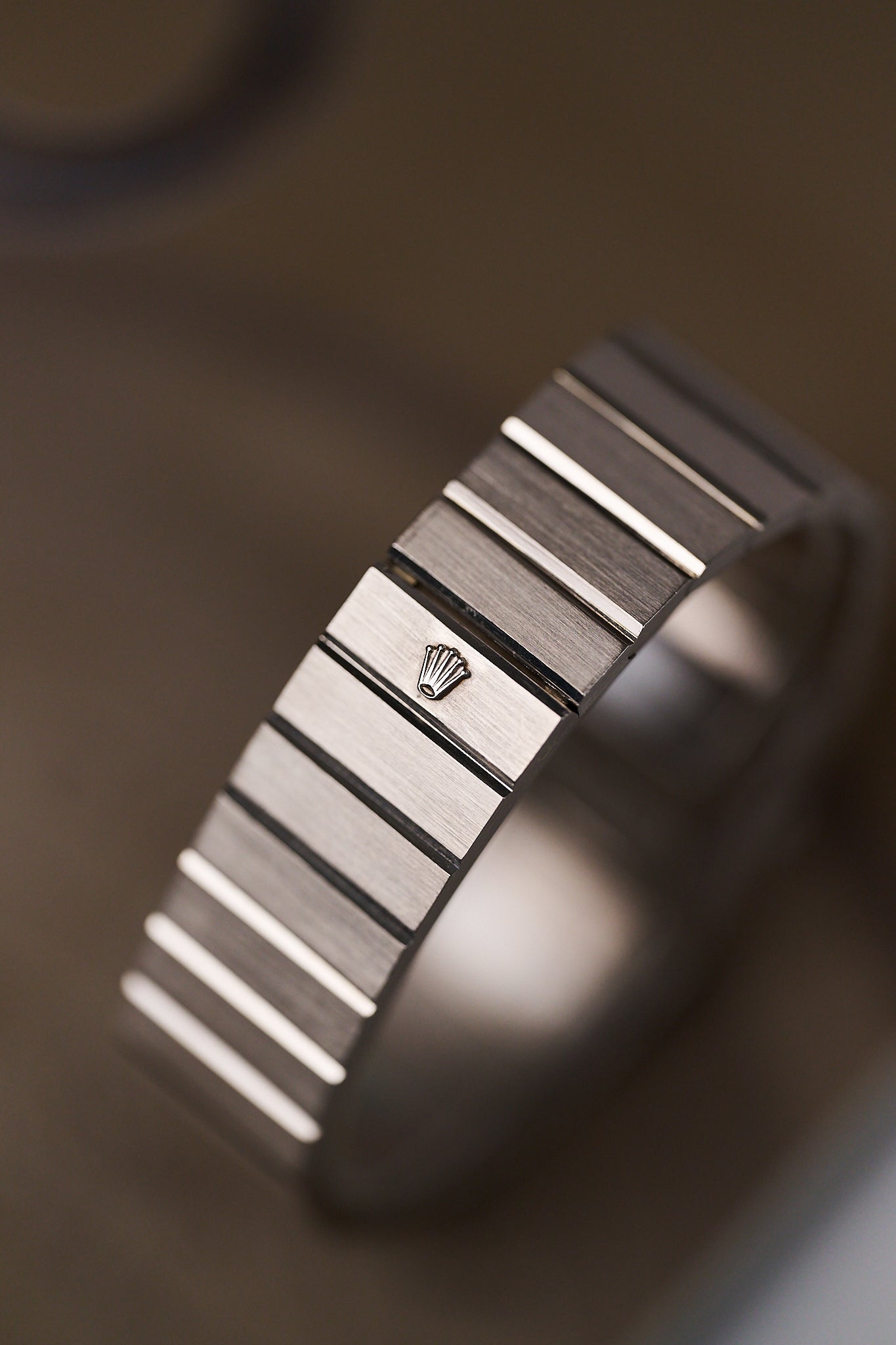 ROLEX KING MIDAS 4611 18K WHITE GOLD 'LAPIS LAZULI'