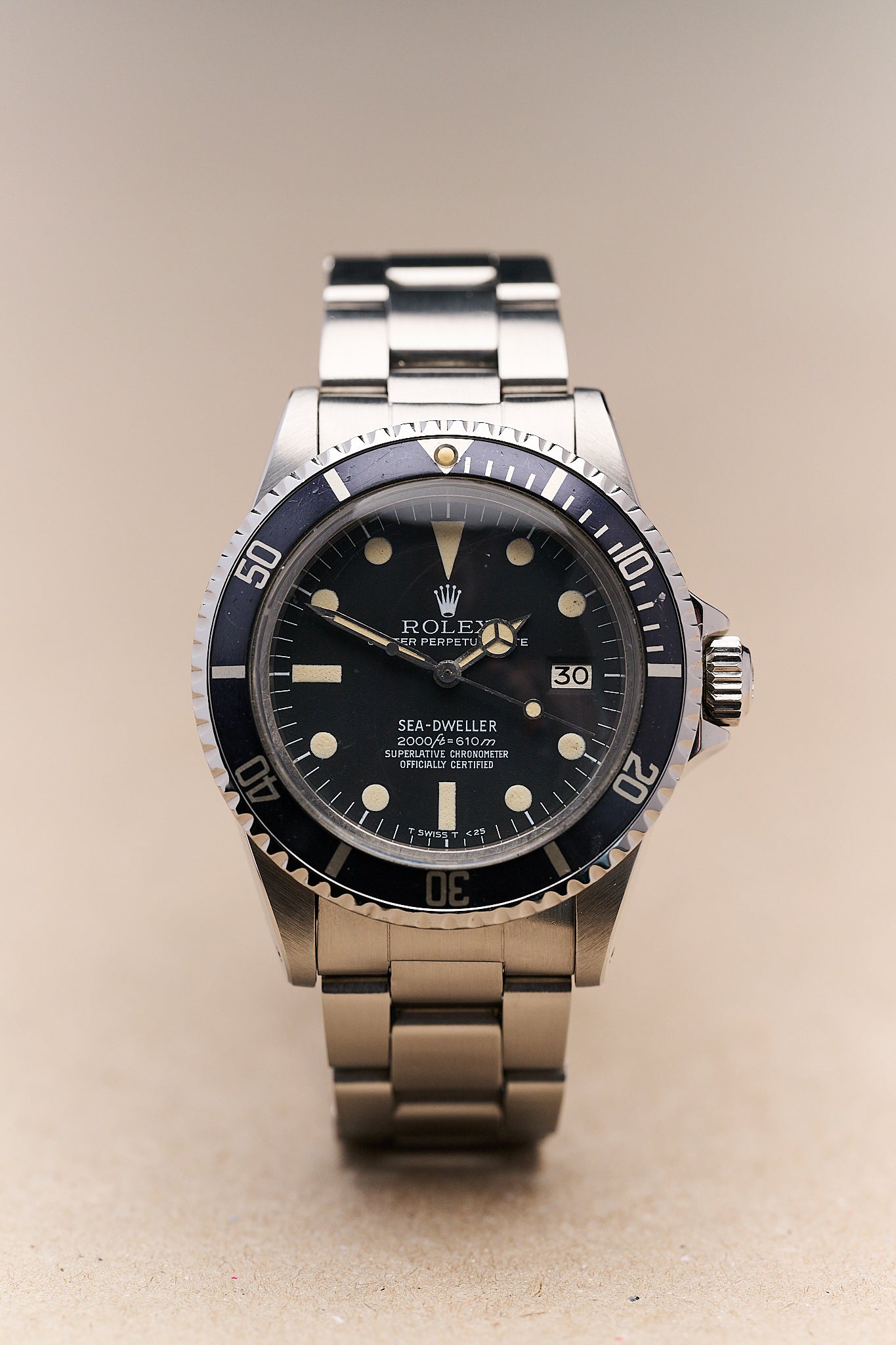 ROLEX SEA-DWELLER 1665 MK2 'RAIL DIAL' FULL SET