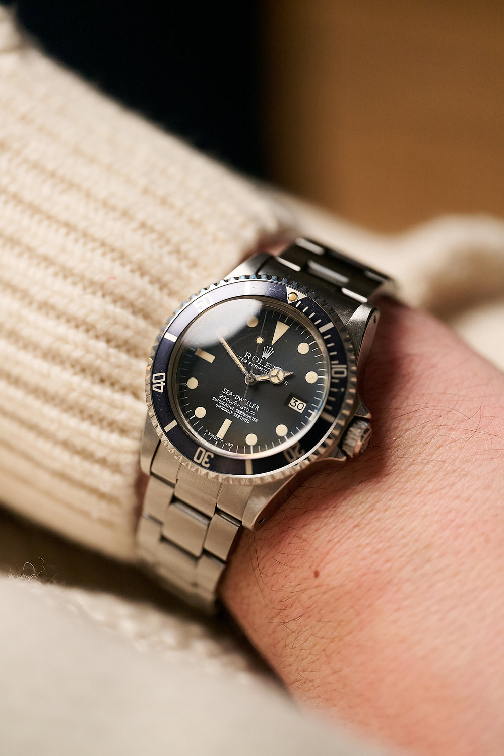 ROLEX SEA-DWELLER 1665 MK2 'RAIL DIAL' FULL SET