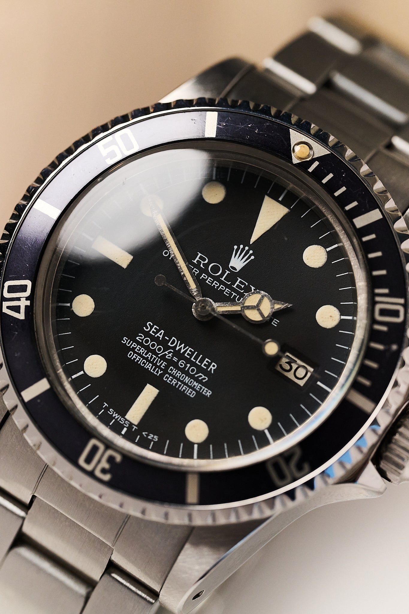 ROLEX SEA-DWELLER 1665 MK2 'RAIL DIAL' FULL SET