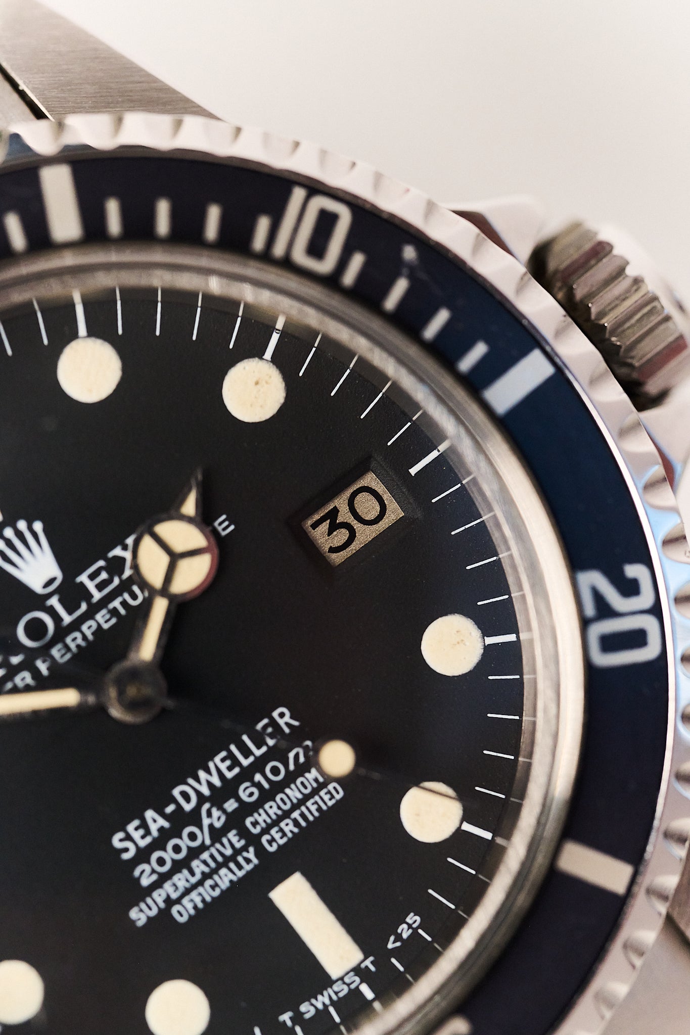 ROLEX SEA-DWELLER 1665 MK2 'RAIL DIAL' FULL SET