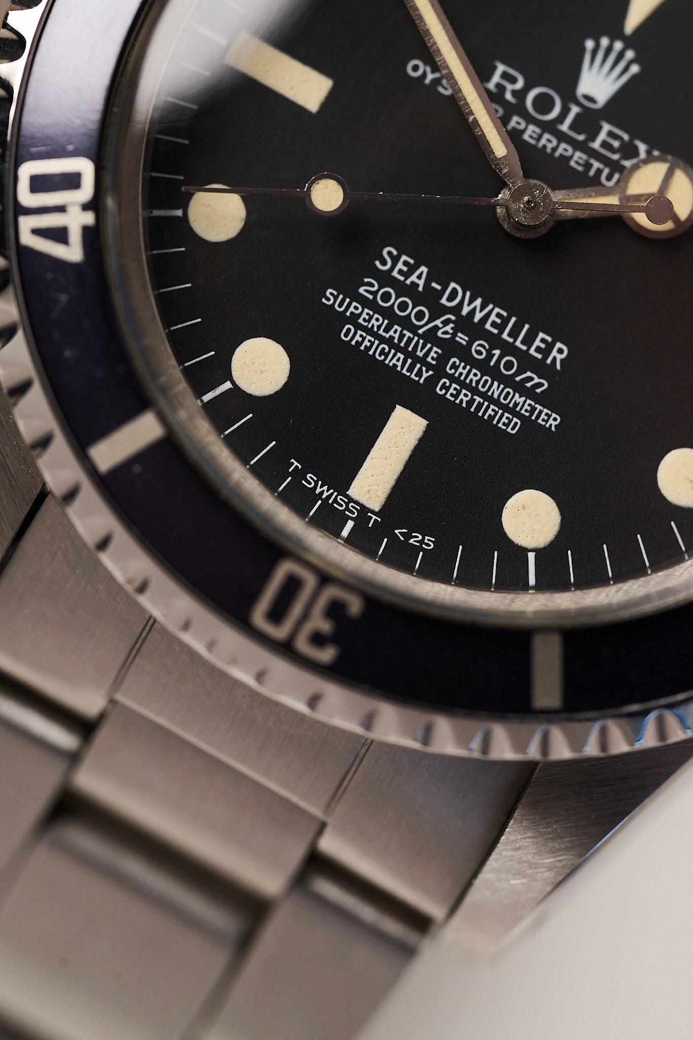 ROLEX SEA-DWELLER 1665 MK2 'RAIL DIAL' FULL SET