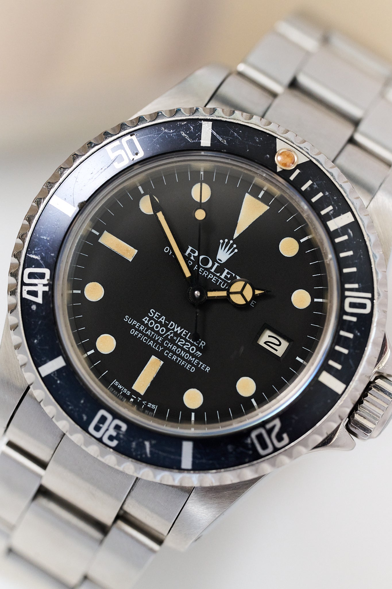 ROLEX SEA-DWELLER 16660 'TRIPLE SIX' MATTE DIAL