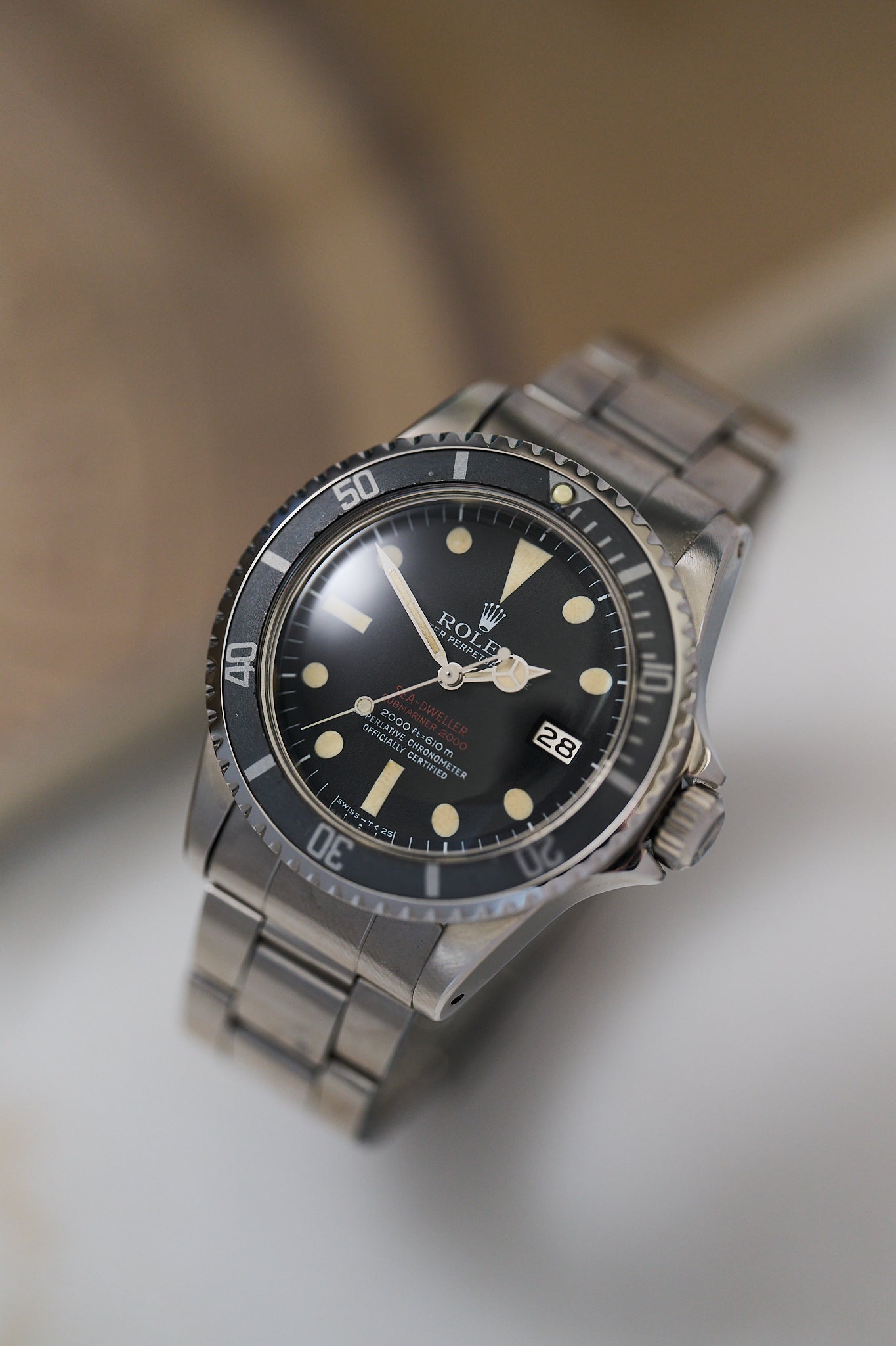 ROLEX SEA DWELLER 1665 'DOUBLE RED' MK3