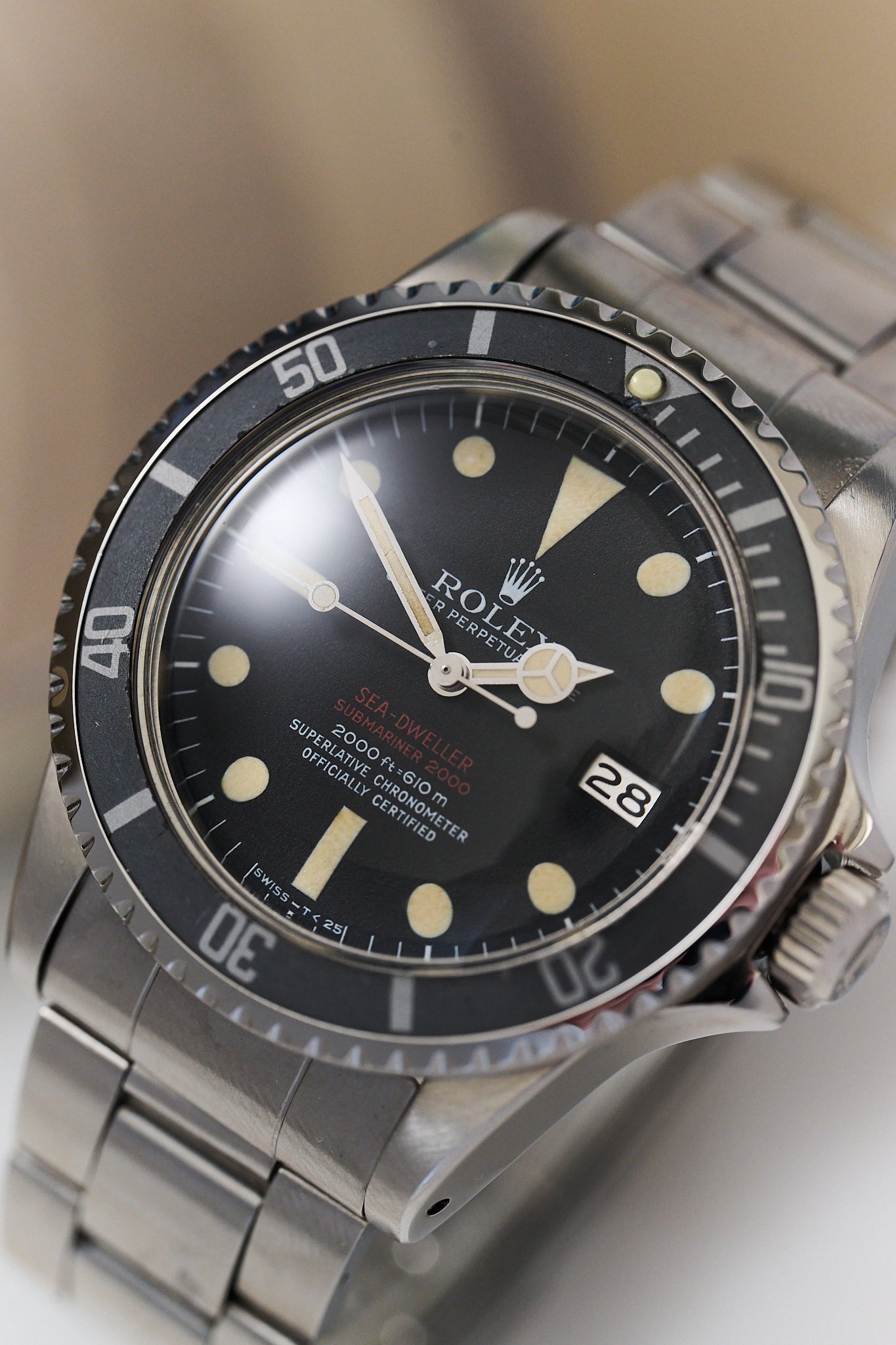 ROLEX SEA DWELLER 1665 'DOUBLE RED' MK3