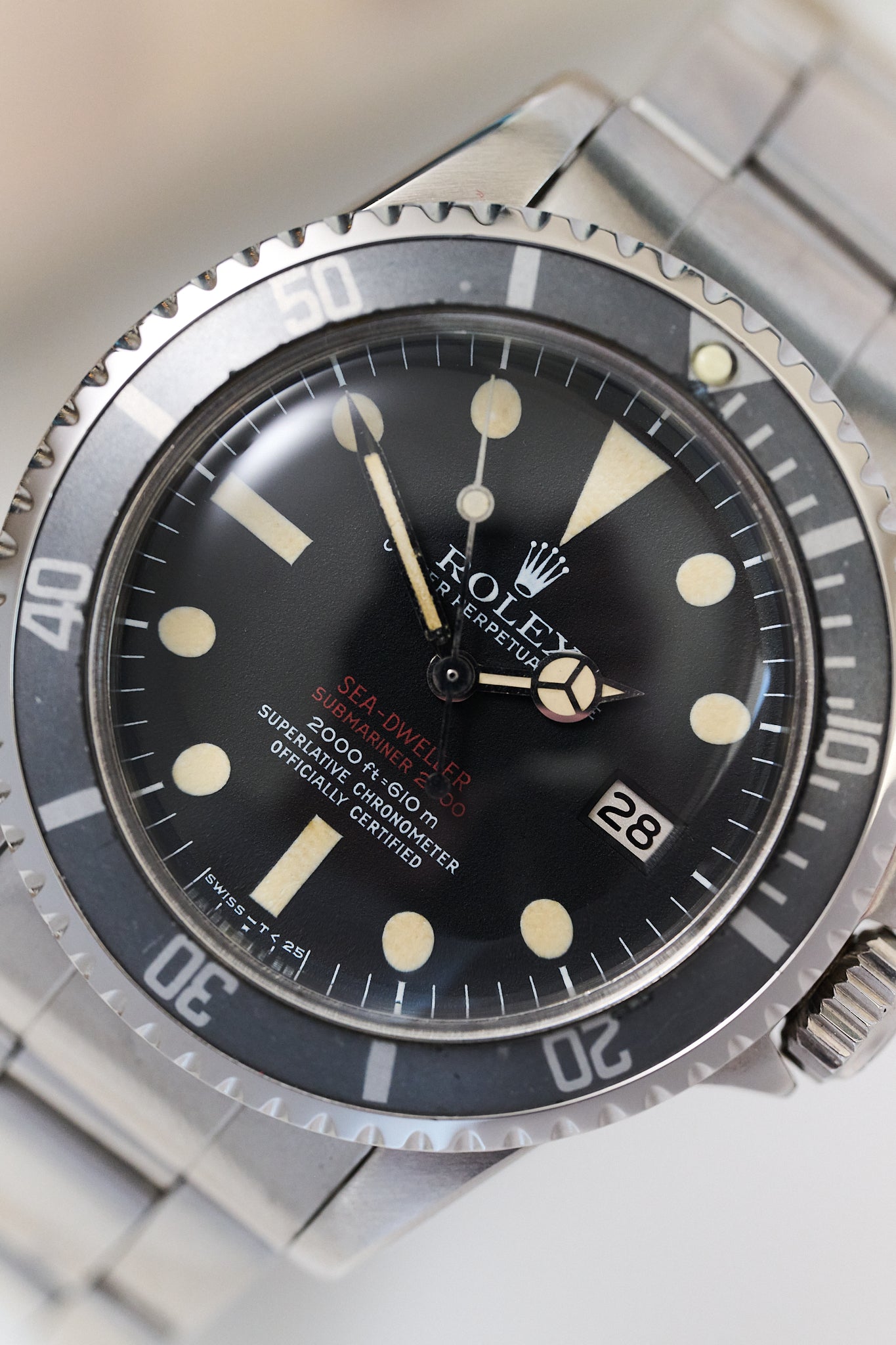 ROLEX SEA DWELLER 1665 'DOUBLE RED' MK3