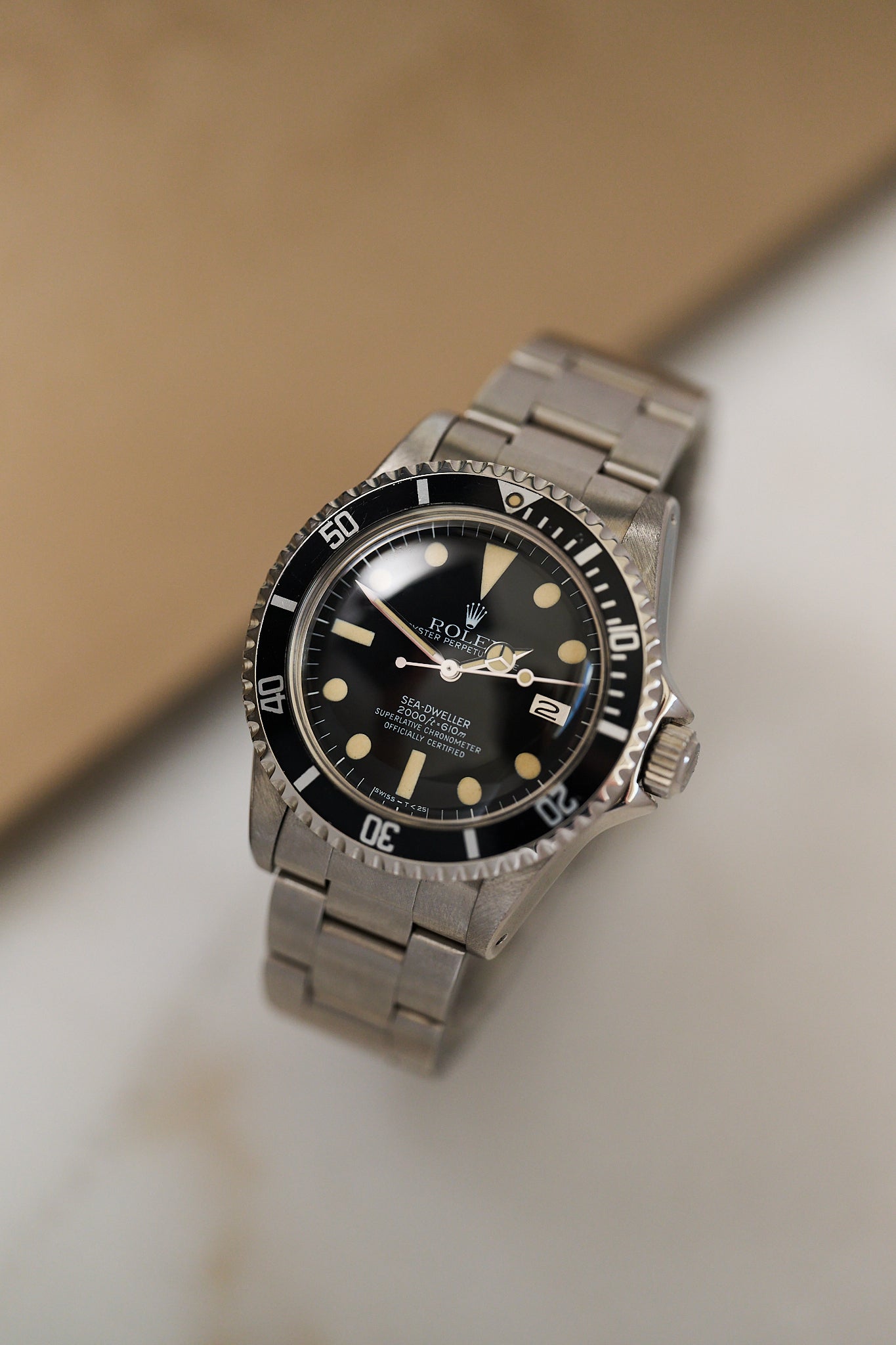ROLEX SEA DWELLER 1665 'GREAT WHITE' MK4 FULL SET