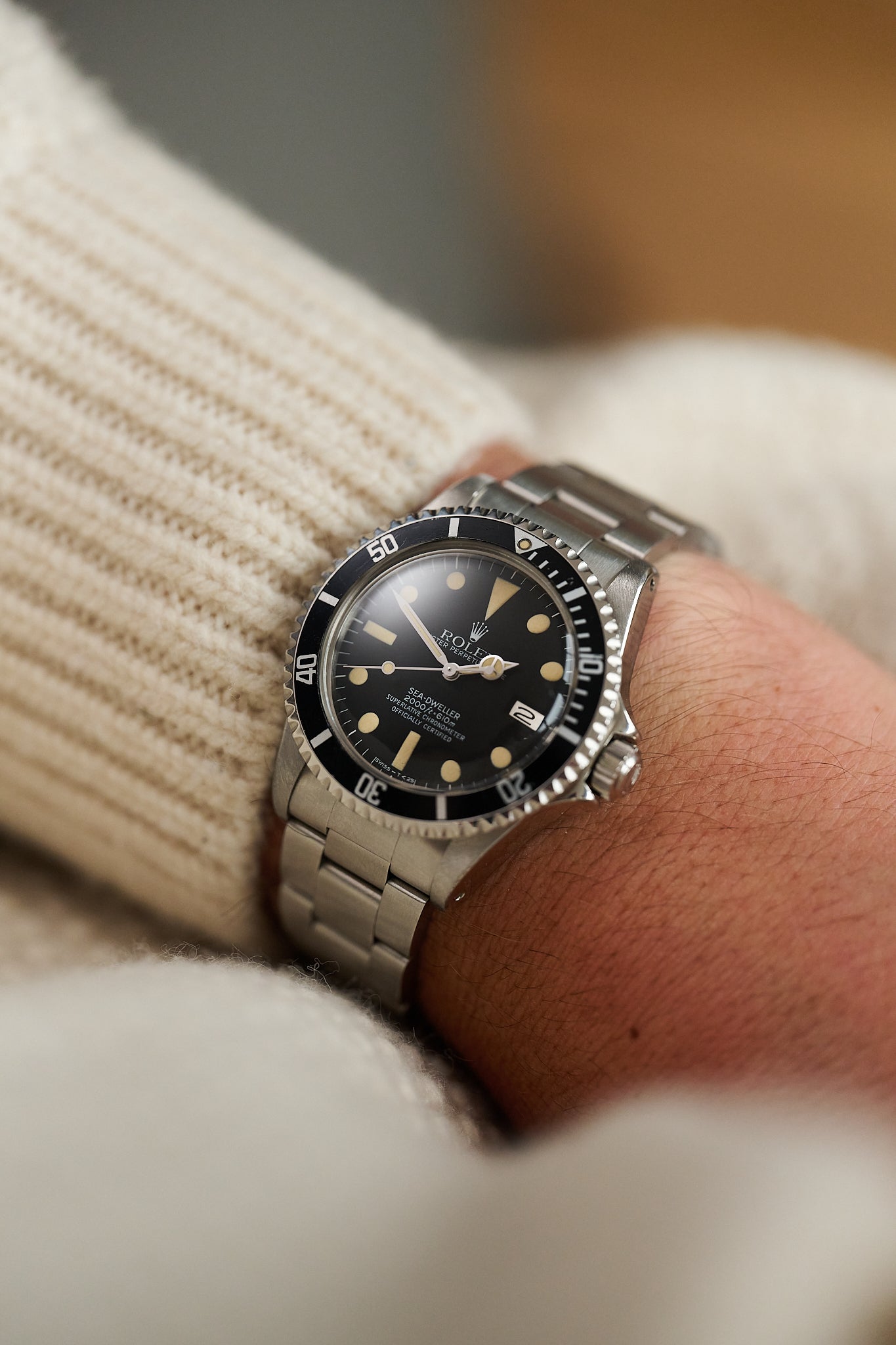 ROLEX SEA DWELLER 1665 'GREAT WHITE' MK4 FULL SET