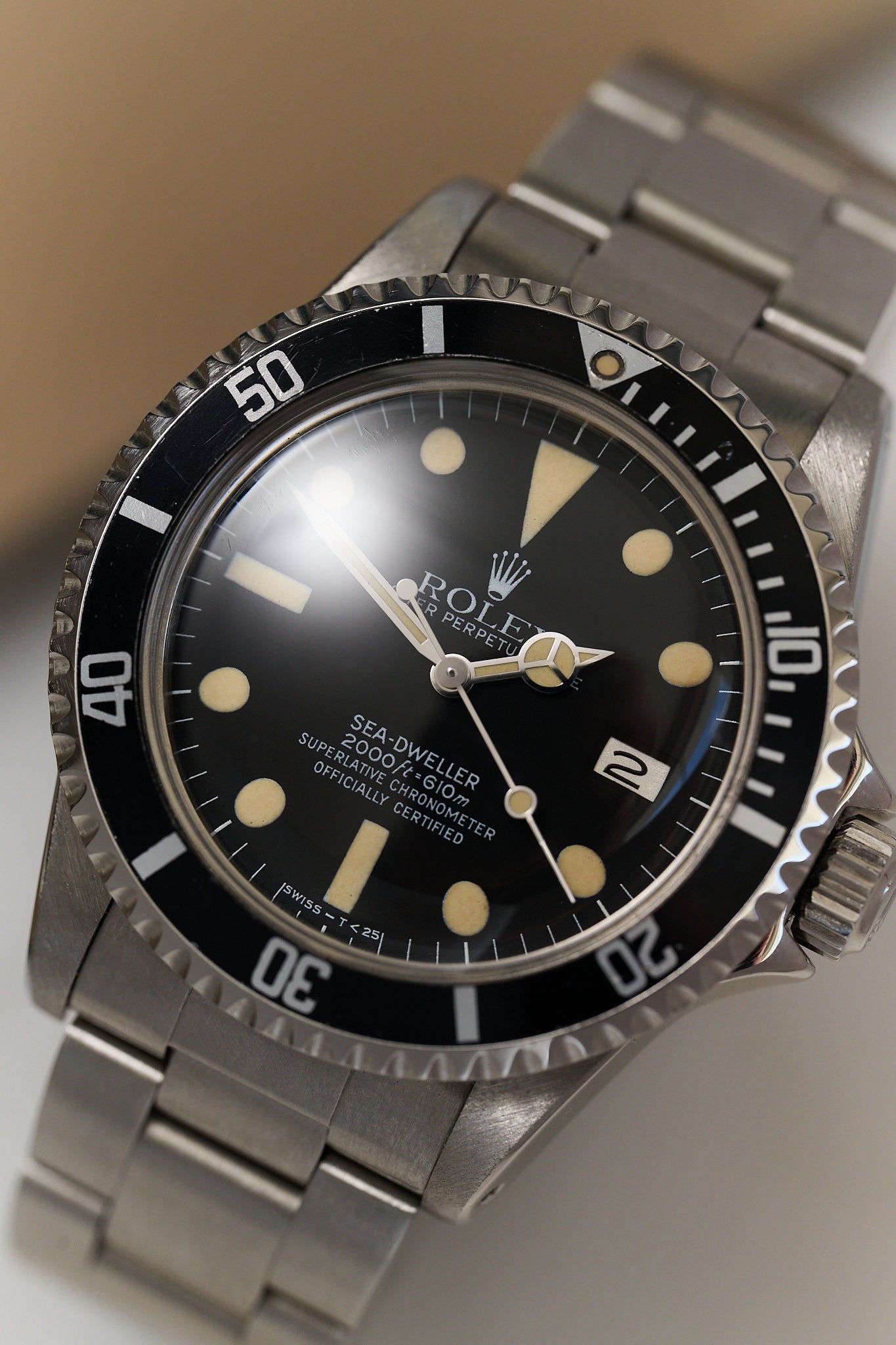 ROLEX SEA DWELLER 1665 'GREAT WHITE' MK4 FULL SET