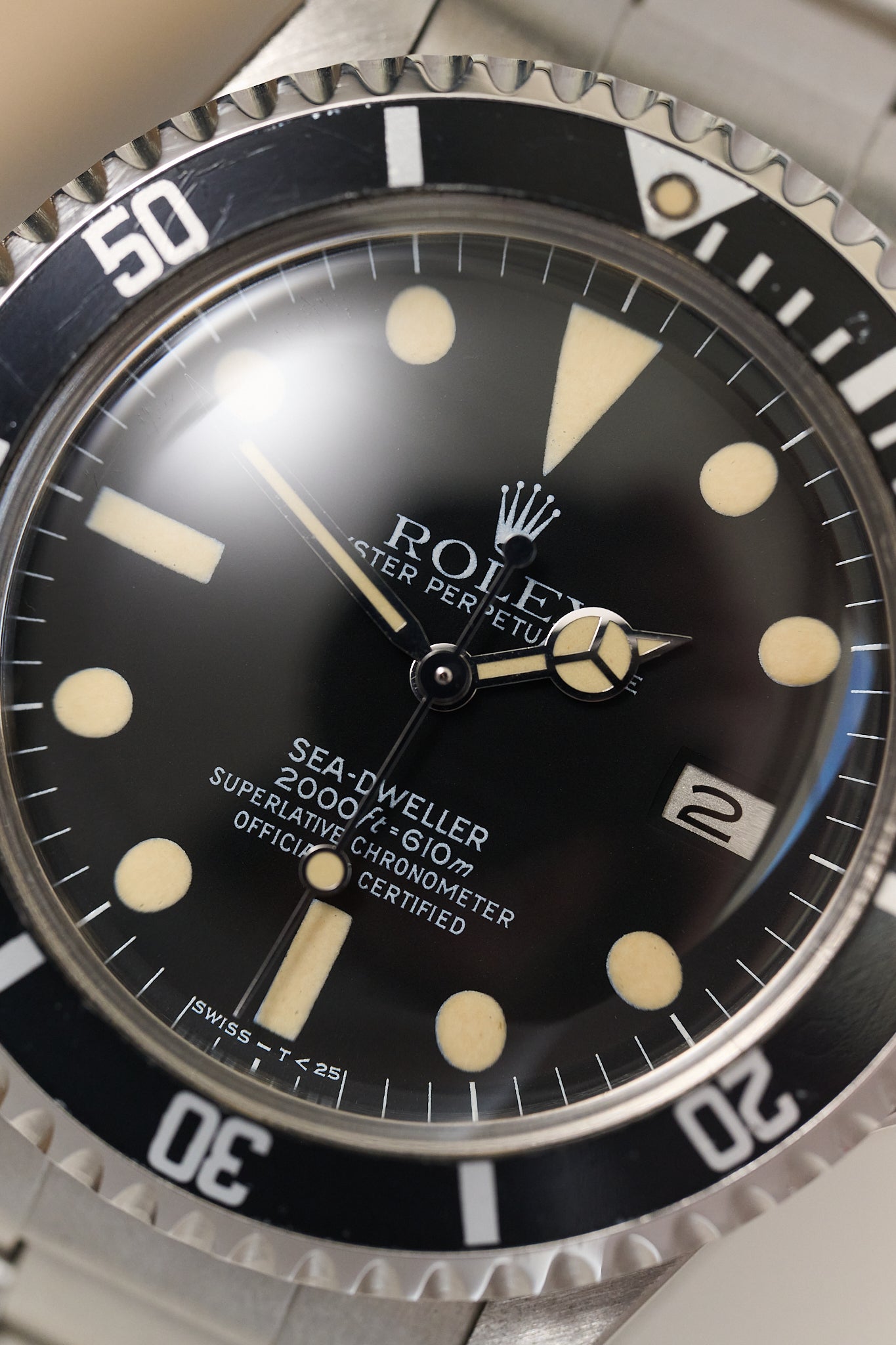 ROLEX SEA DWELLER 1665 'GREAT WHITE' MK4 FULL SET