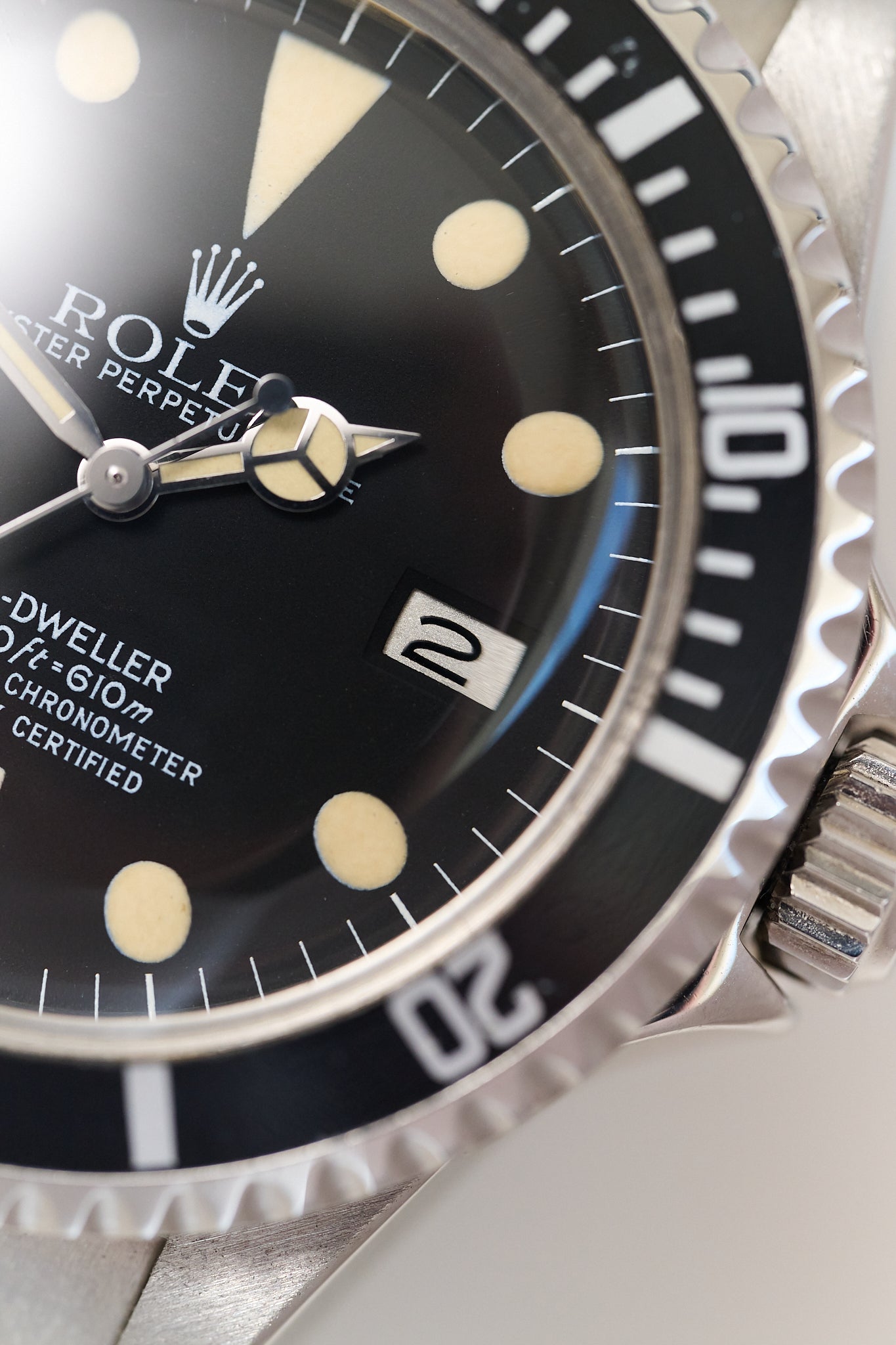 ROLEX SEA DWELLER 1665 'GREAT WHITE' MK4 FULL SET