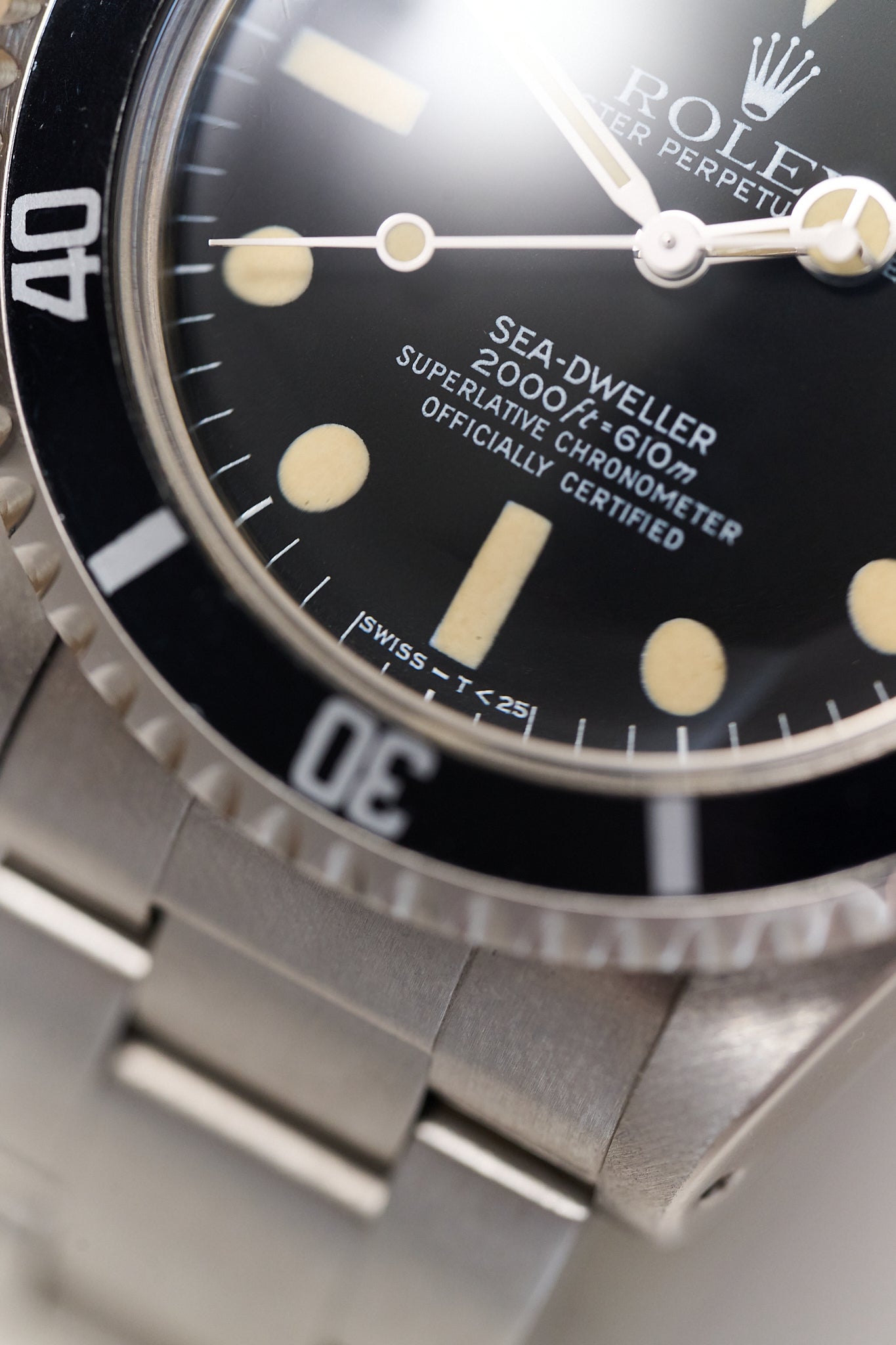 ROLEX SEA DWELLER 1665 'GREAT WHITE' MK4 FULL SET