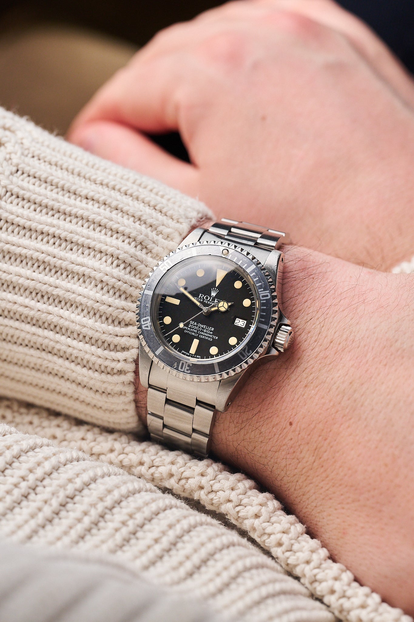 ROLEX SEA DWELLER 'GREAT WHITE' MK4
