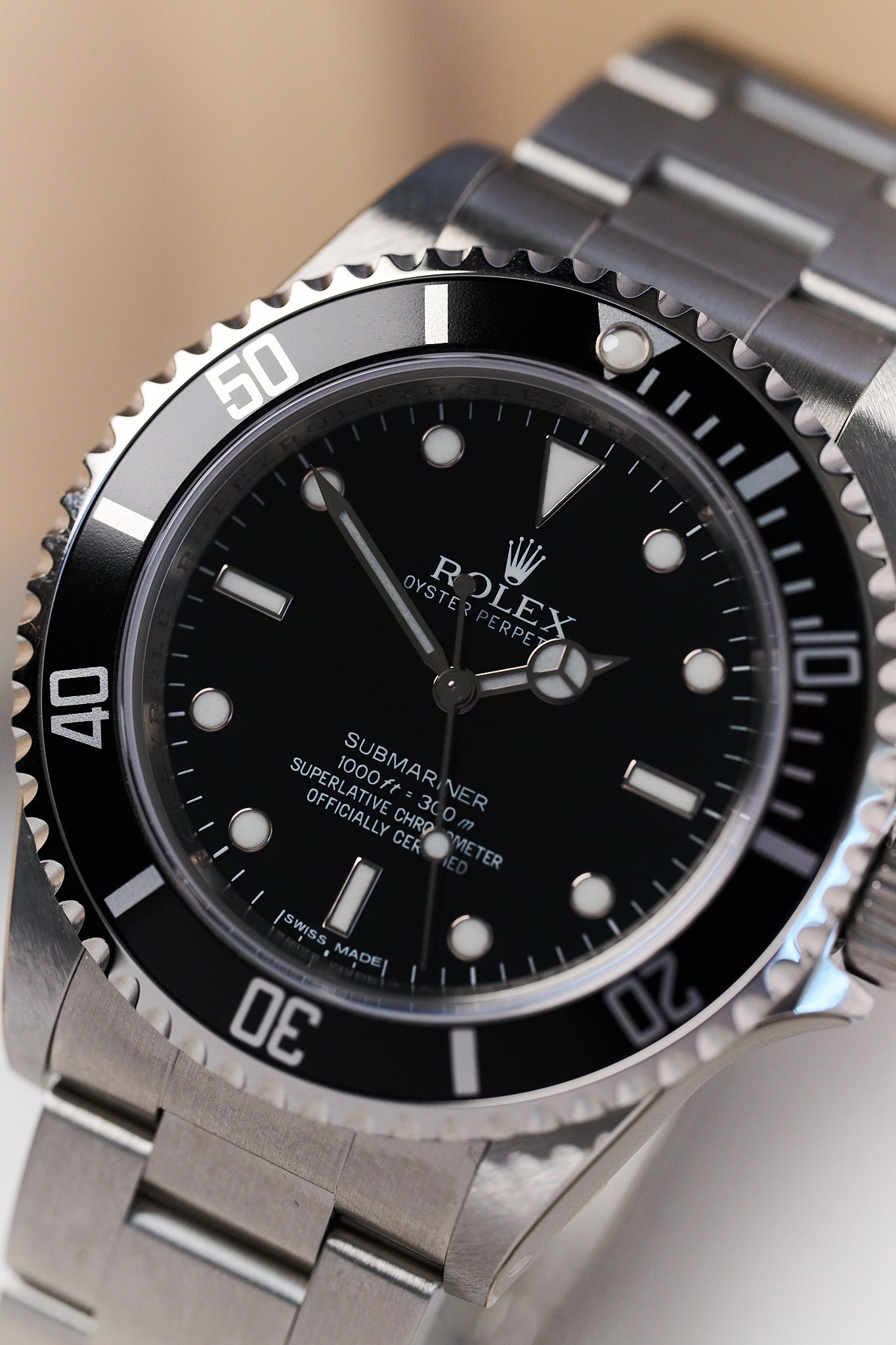 ROLEX SUBMARINER 14060M 'FOUR LINER' UNWORN