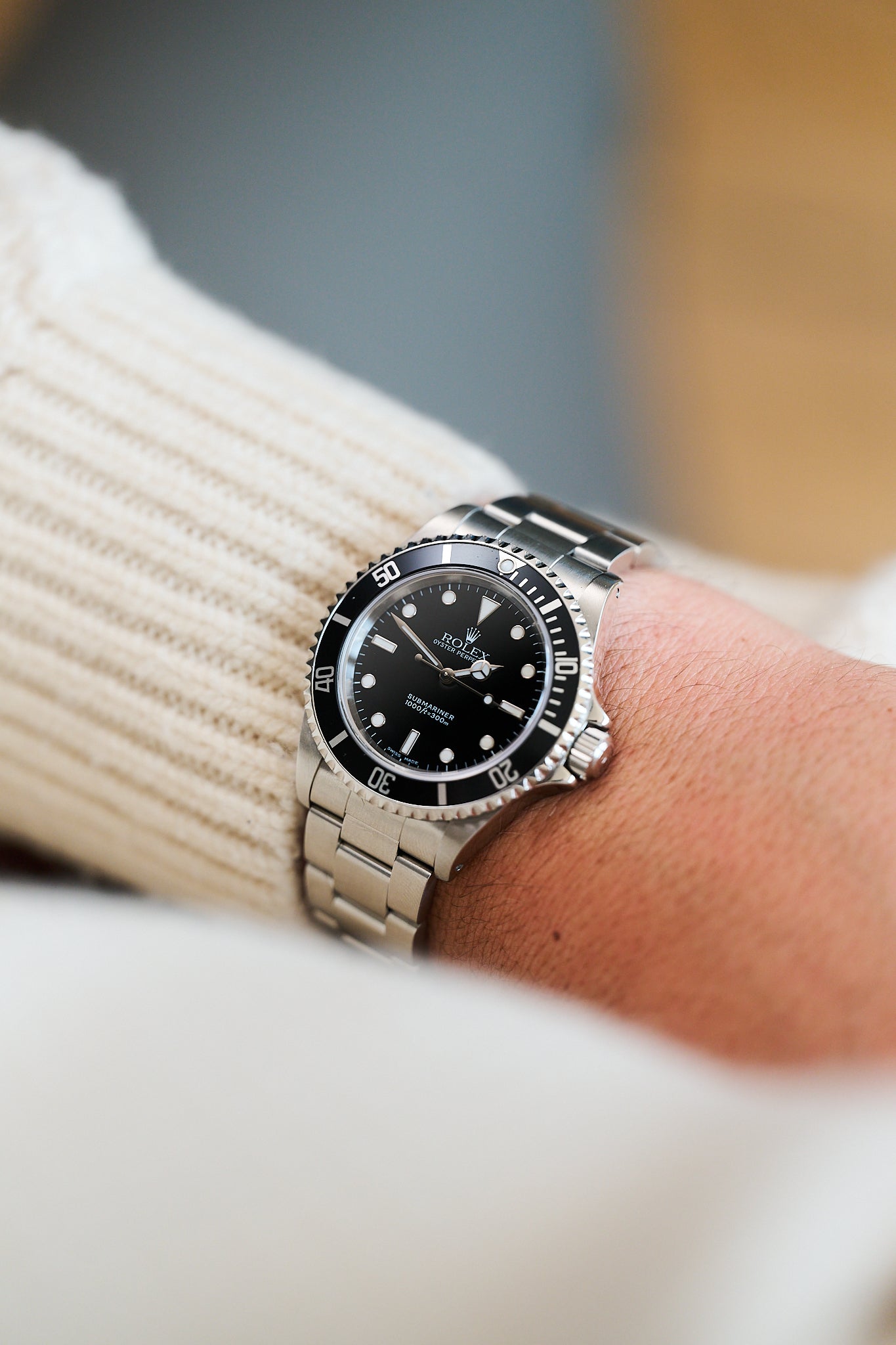 ROLEX SUBMARINER 14060M 'TWO-LINER' FULL SET