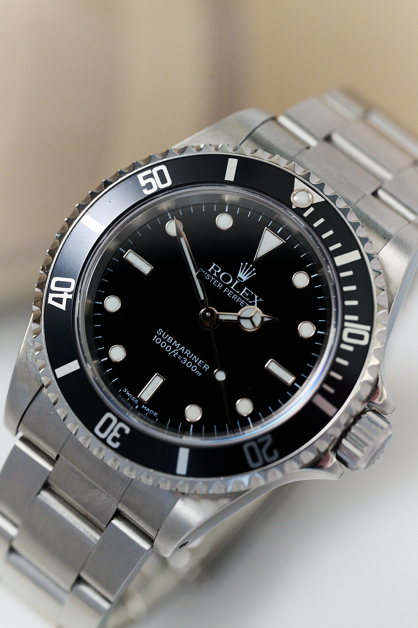 ROLEX SUBMARINER 14060M 'TWO-LINER' FULL SET