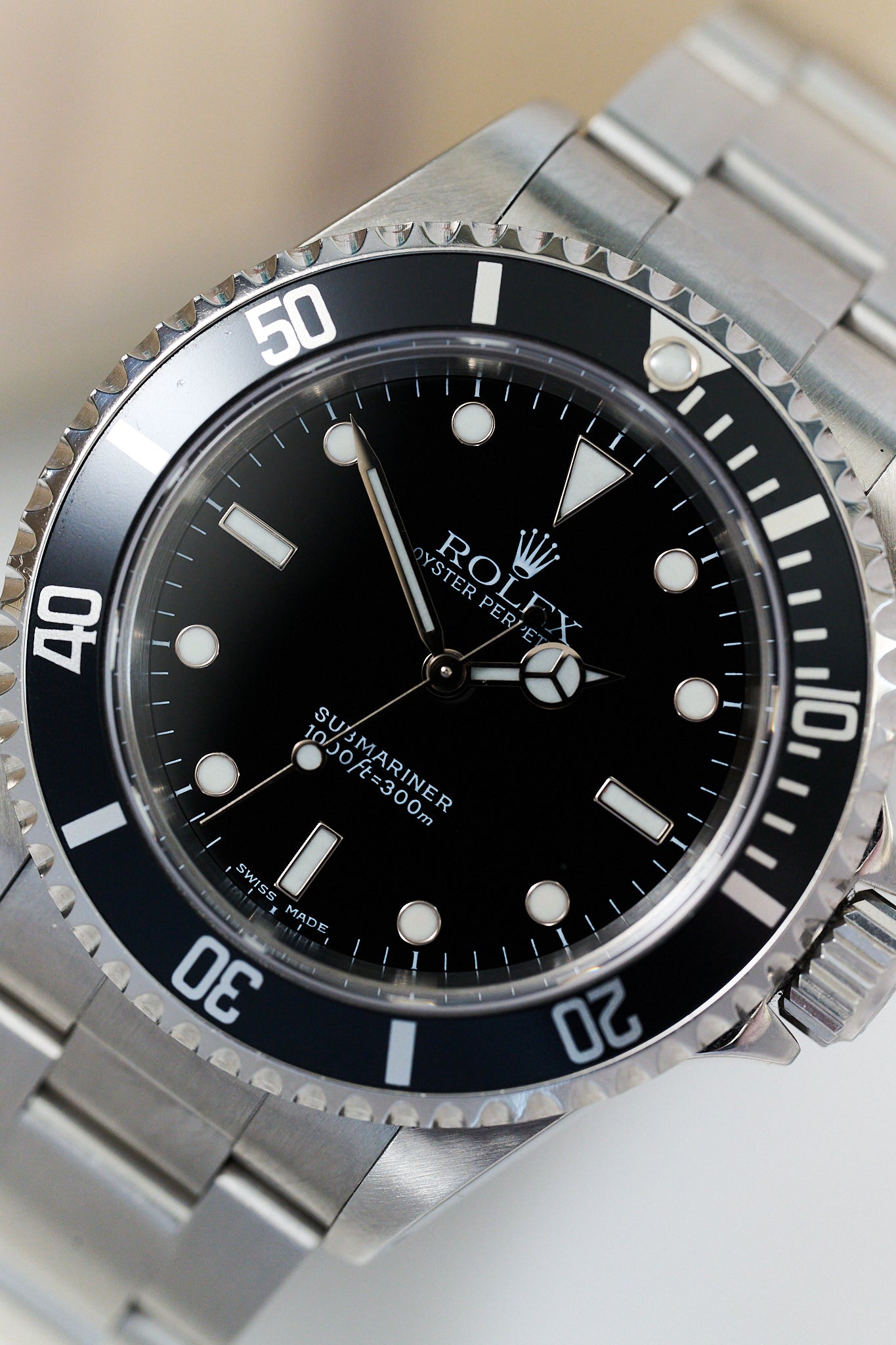 ROLEX SUBMARINER 14060M 'TWO-LINER' FULL SET