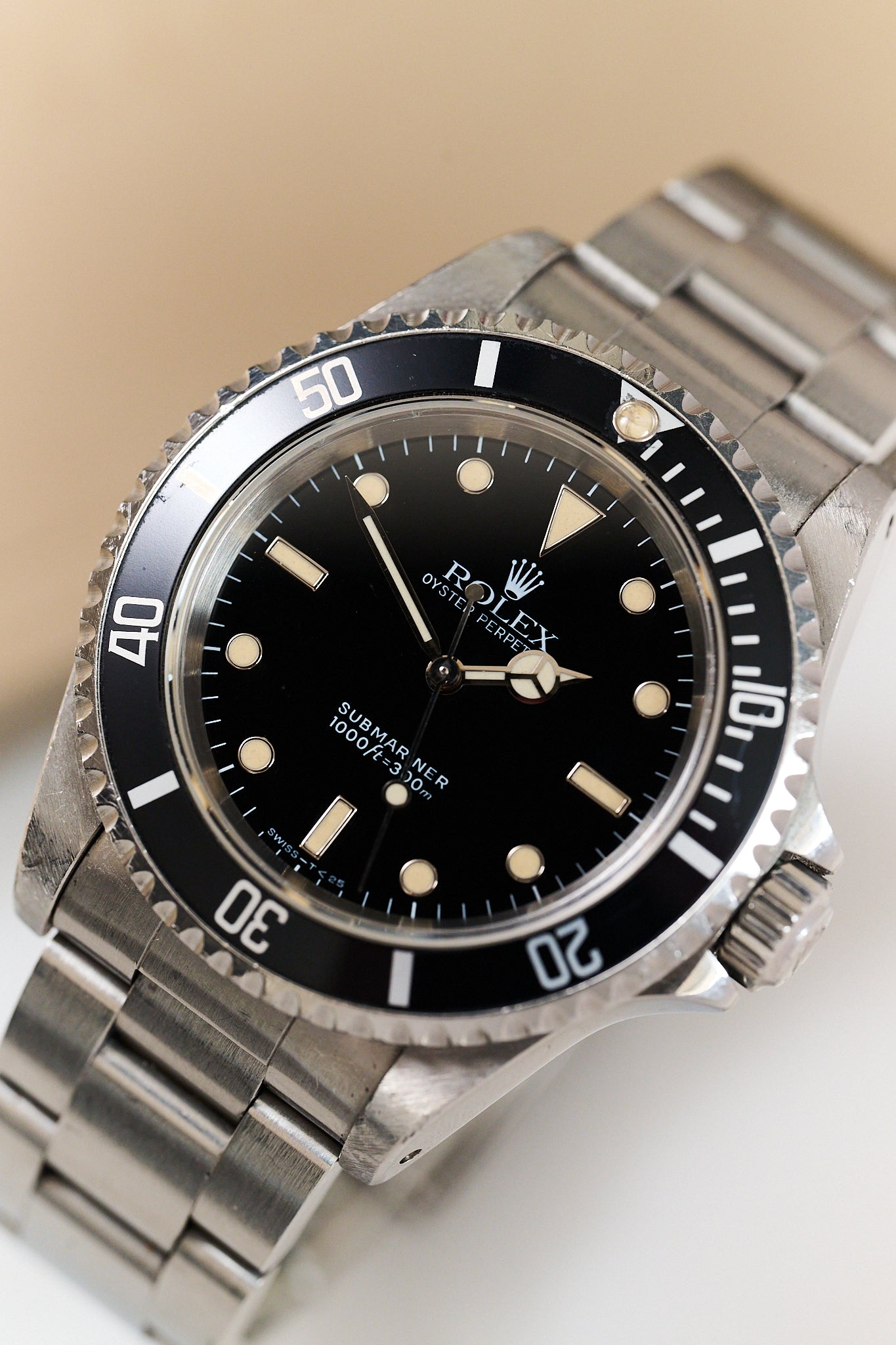 ROLEX SUBMARINER 14060 'TRITIUM DIAL' UNPOLISHED