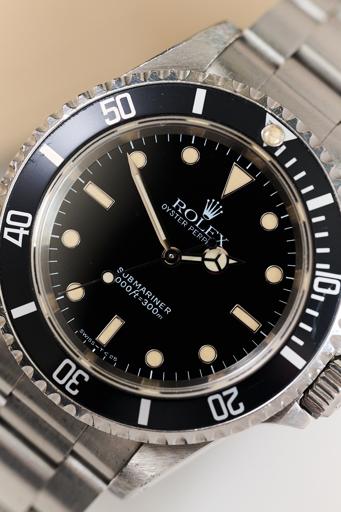 ROLEX SUBMARINER 14060 'TRITIUM DIAL' UNPOLISHED