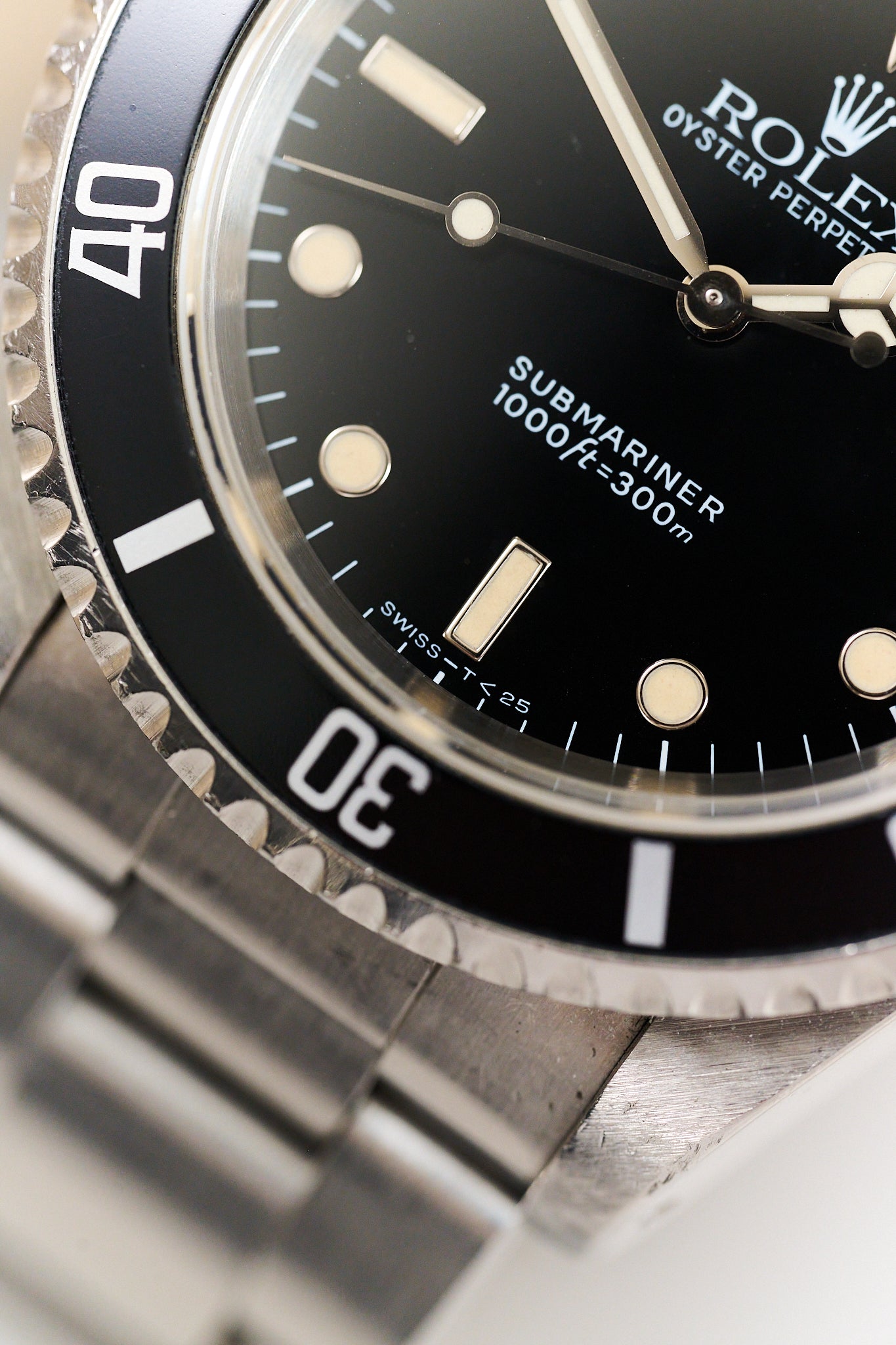 ROLEX SUBMARINER 14060 'TRITIUM DIAL' UNPOLISHED